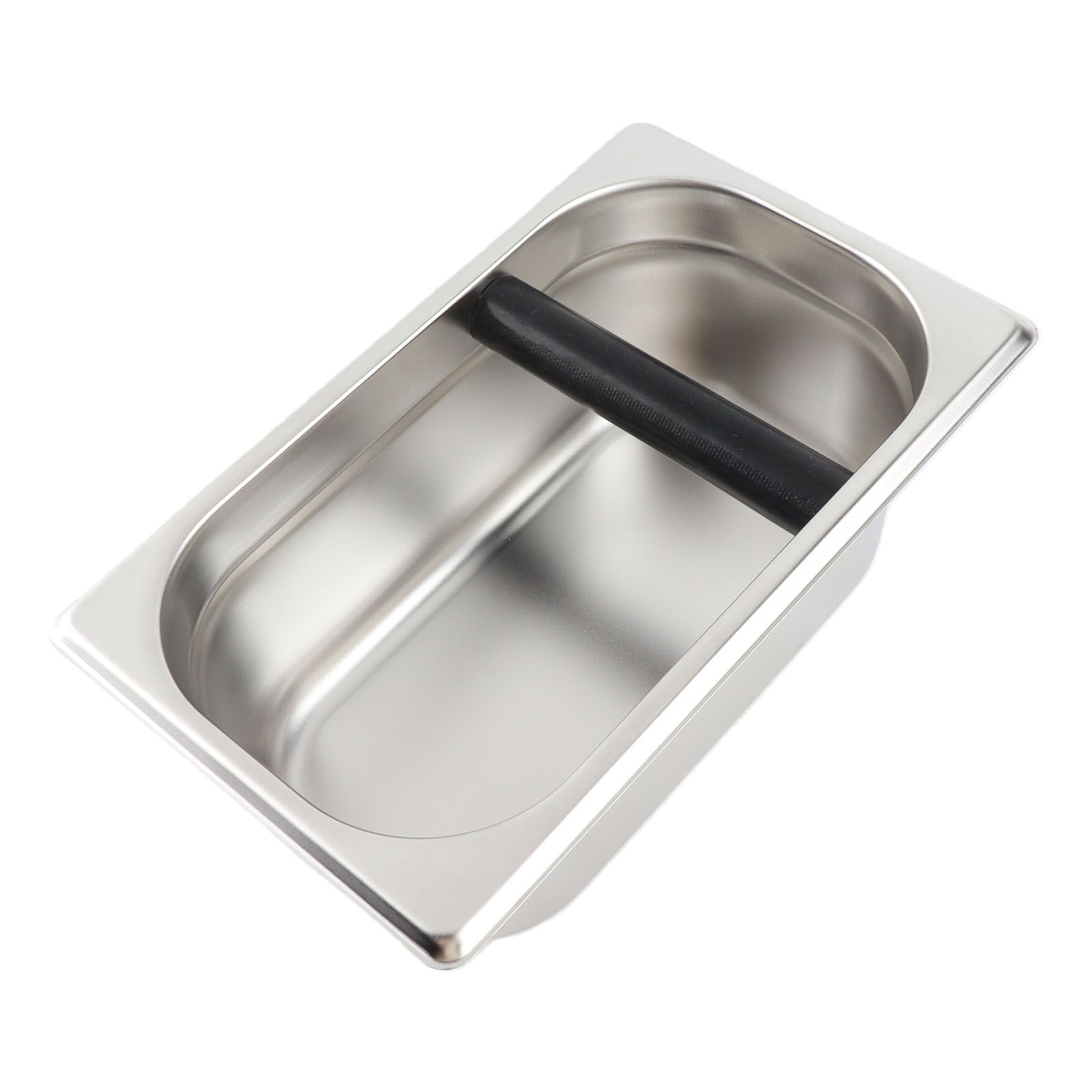 Large Coffee Knock Box Stainless Steel Coffee Grounds Container Residue Bucket