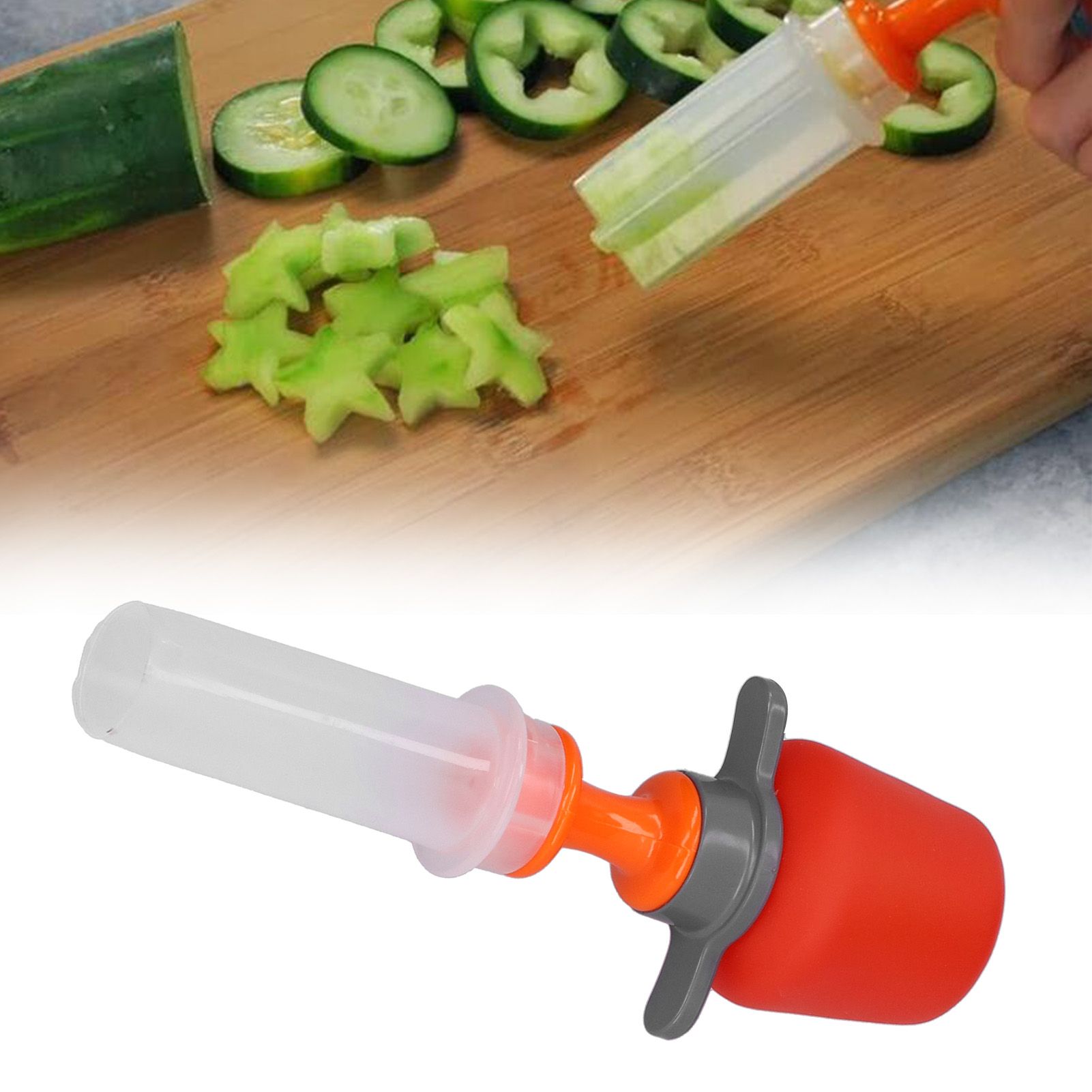 Fruit Vegetable Cutter DIY Cookies Mold Set Fruit Decorating Tool for Home view 11