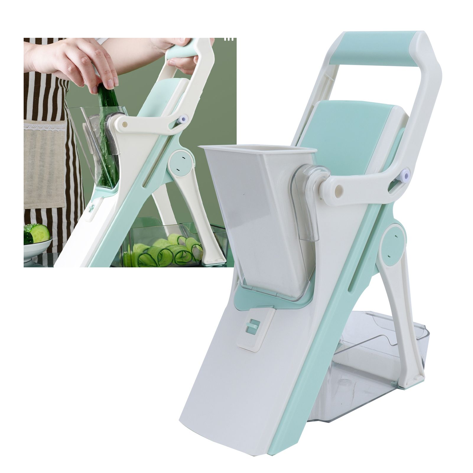 Vegetable Cutter Grater Manual Food Chopper Fruit Potato Cucumber Carrot Meat view 11