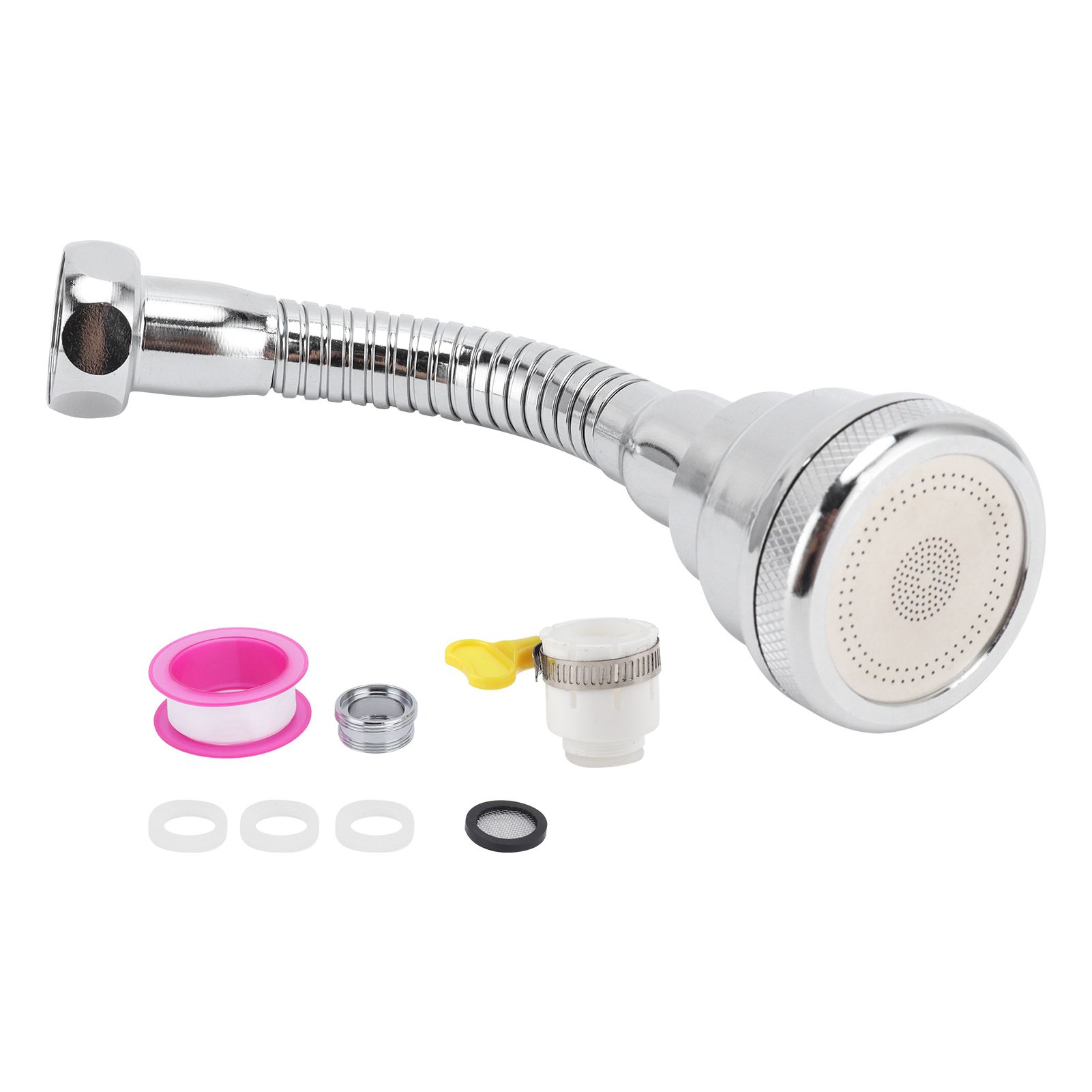 Faucet Sprayer Head PressurizedTap Head Rotatable Filter Nozzle Faucet Aerator view 2