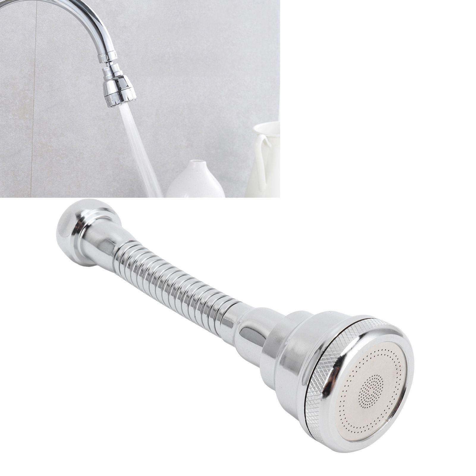 Faucet Sprayer Head PressurizedTap Head Rotatable Filter Nozzle Faucet Aerator view 11