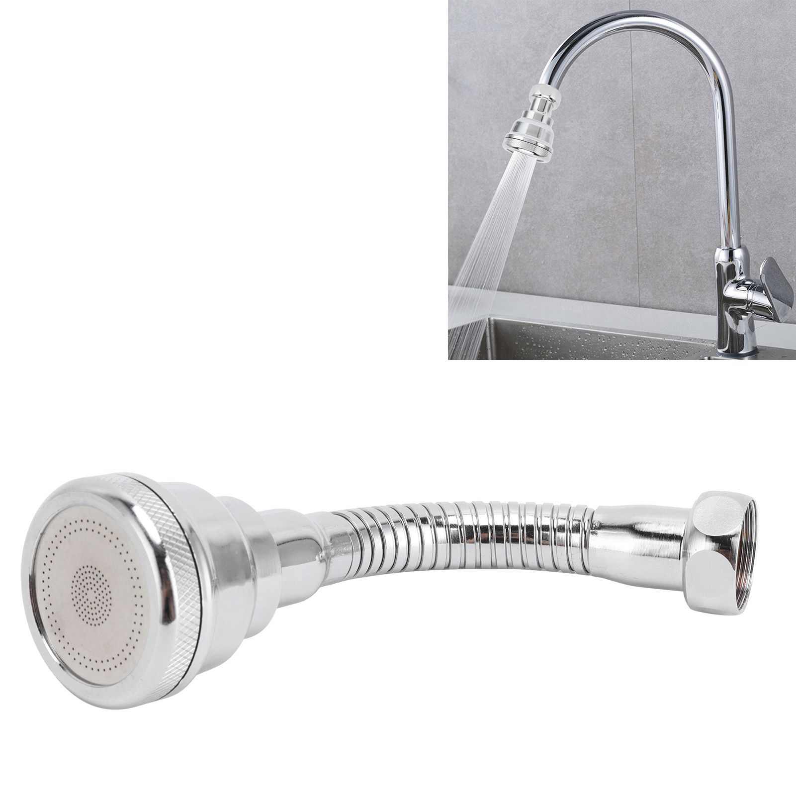 Faucet Sprayer Head PressurizedTap Head Rotatable Filter Nozzle Faucet Aerator view 12