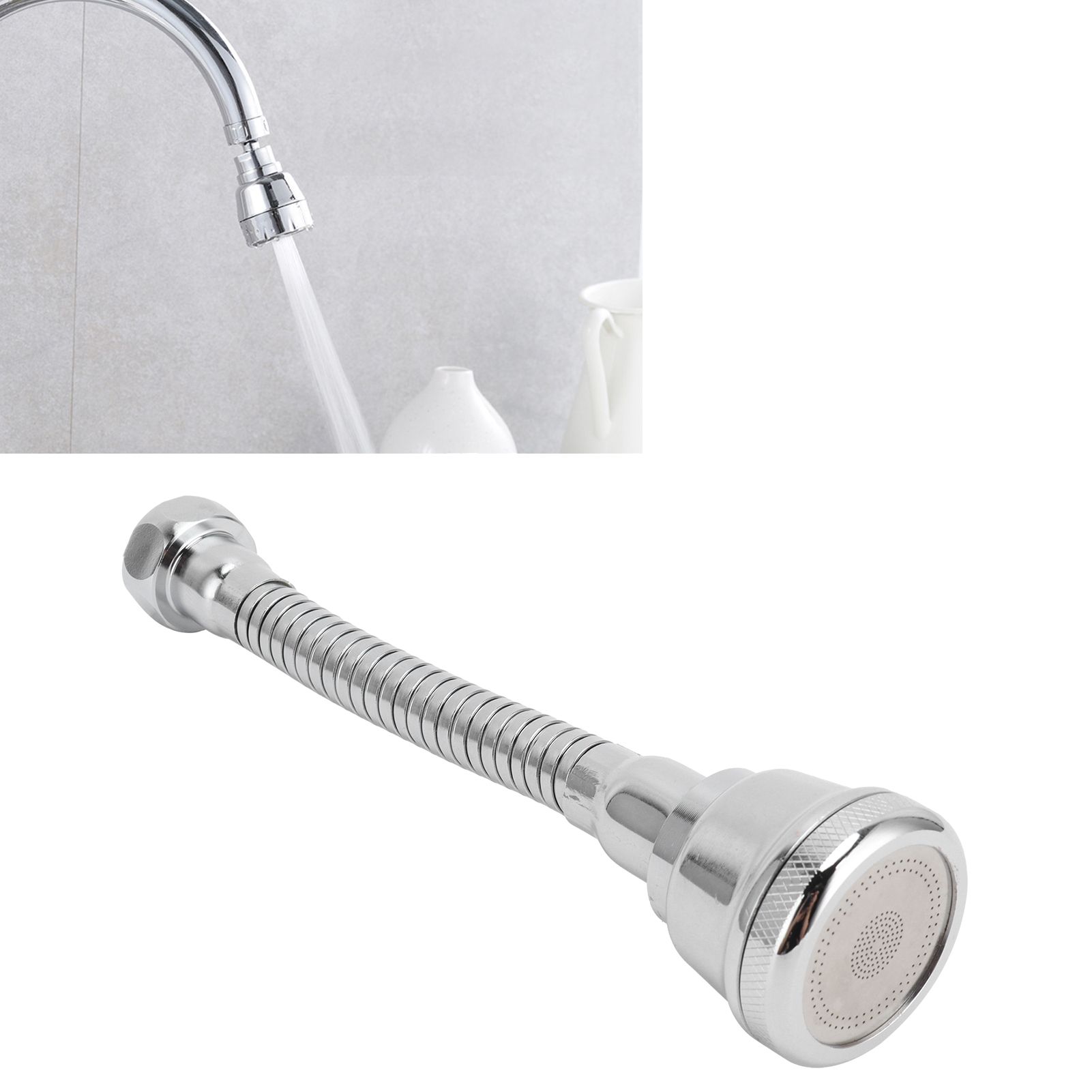 Faucet Sprayer Head PressurizedTap Head Rotatable Filter Nozzle Faucet Aerator view 11