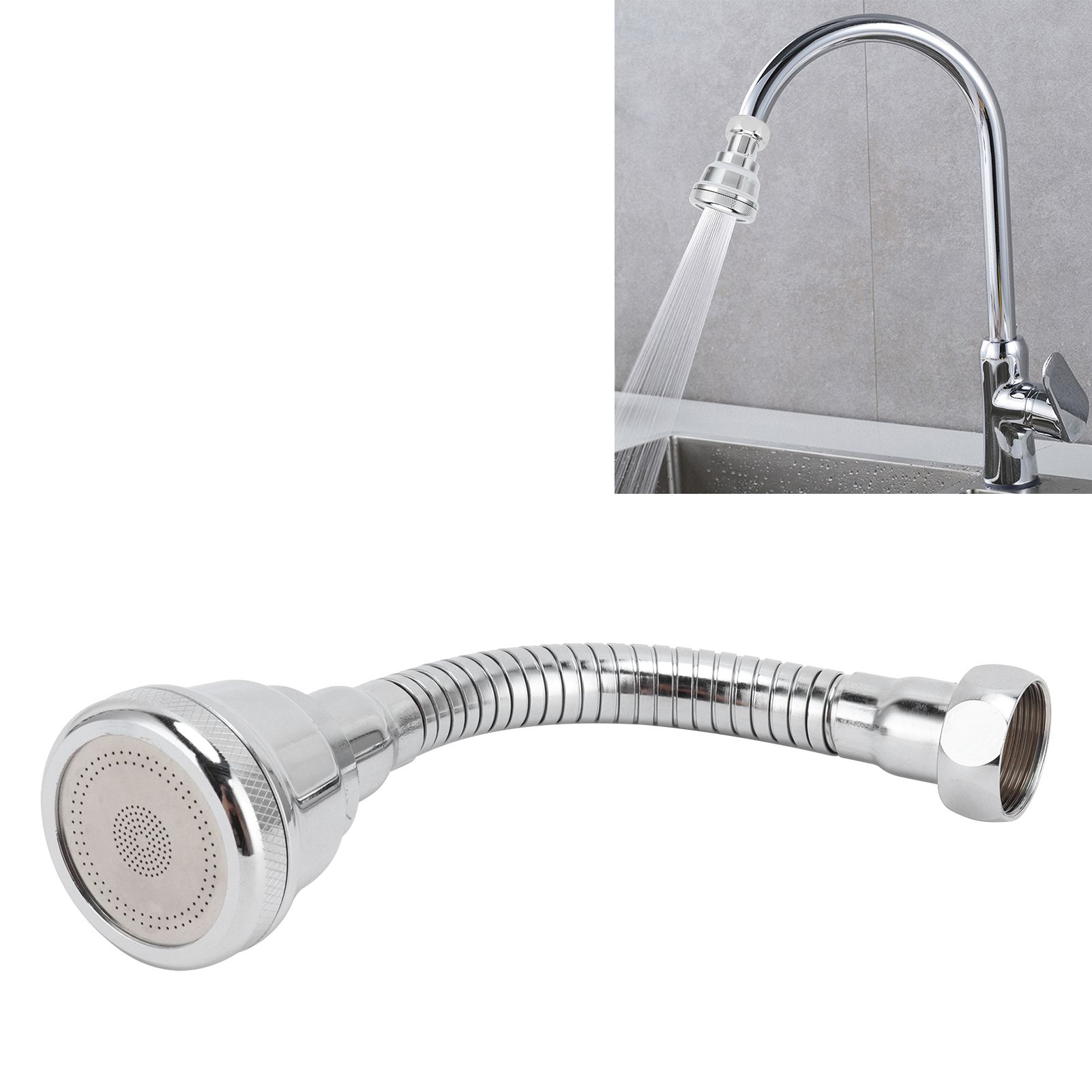 Faucet Sprayer Head PressurizedTap Head Rotatable Filter Nozzle Faucet Aerator view 12