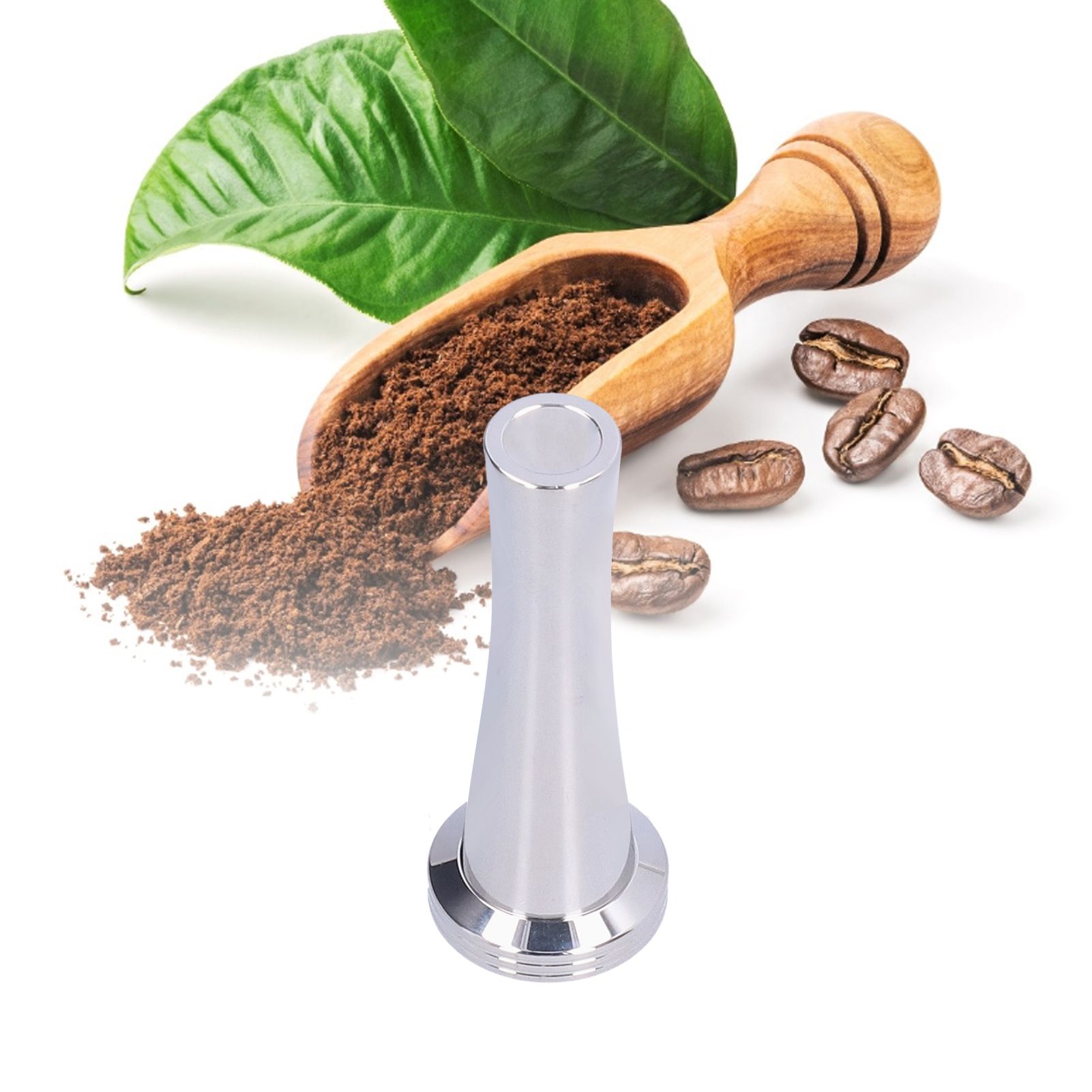 Coffee Tamper Stainless Steel Powder Hammer Press Tool Fit for Illy Coffee view 12