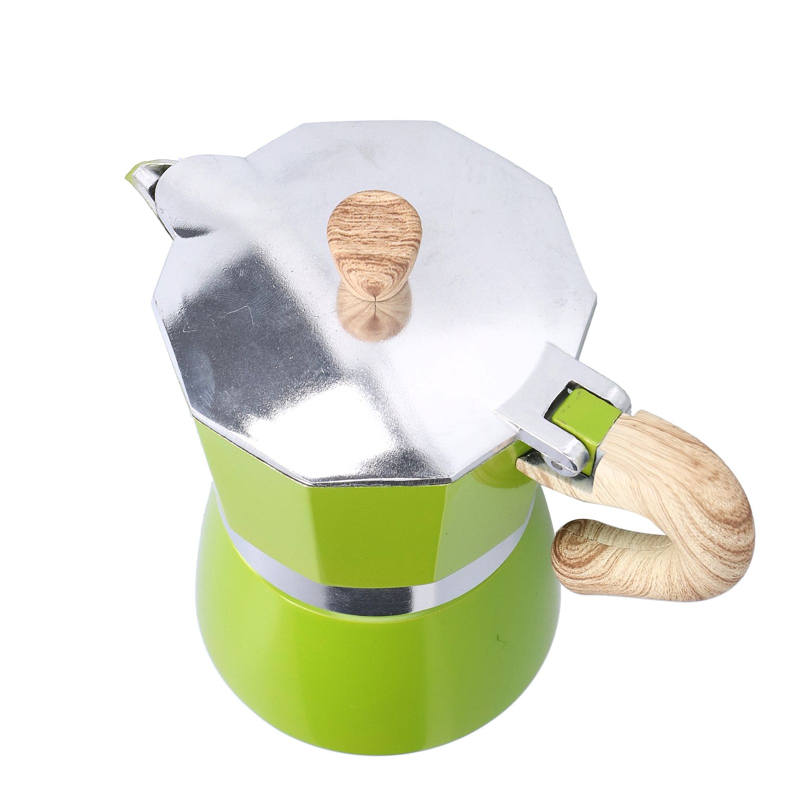 150ML Coffee Pot Stovetop Moka Maker Coffee Maker Kettle for Gas Stove Ethanol view 4