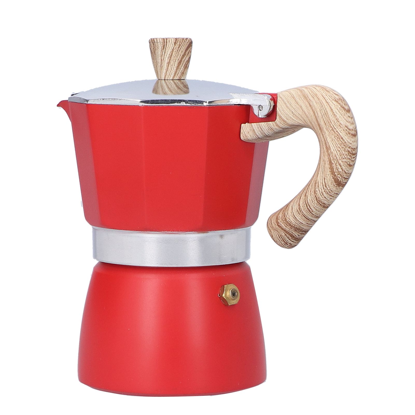 150ML Coffee Pot Stovetop Moka Maker Coffee Maker Kettle for Gas Stove Ethanol