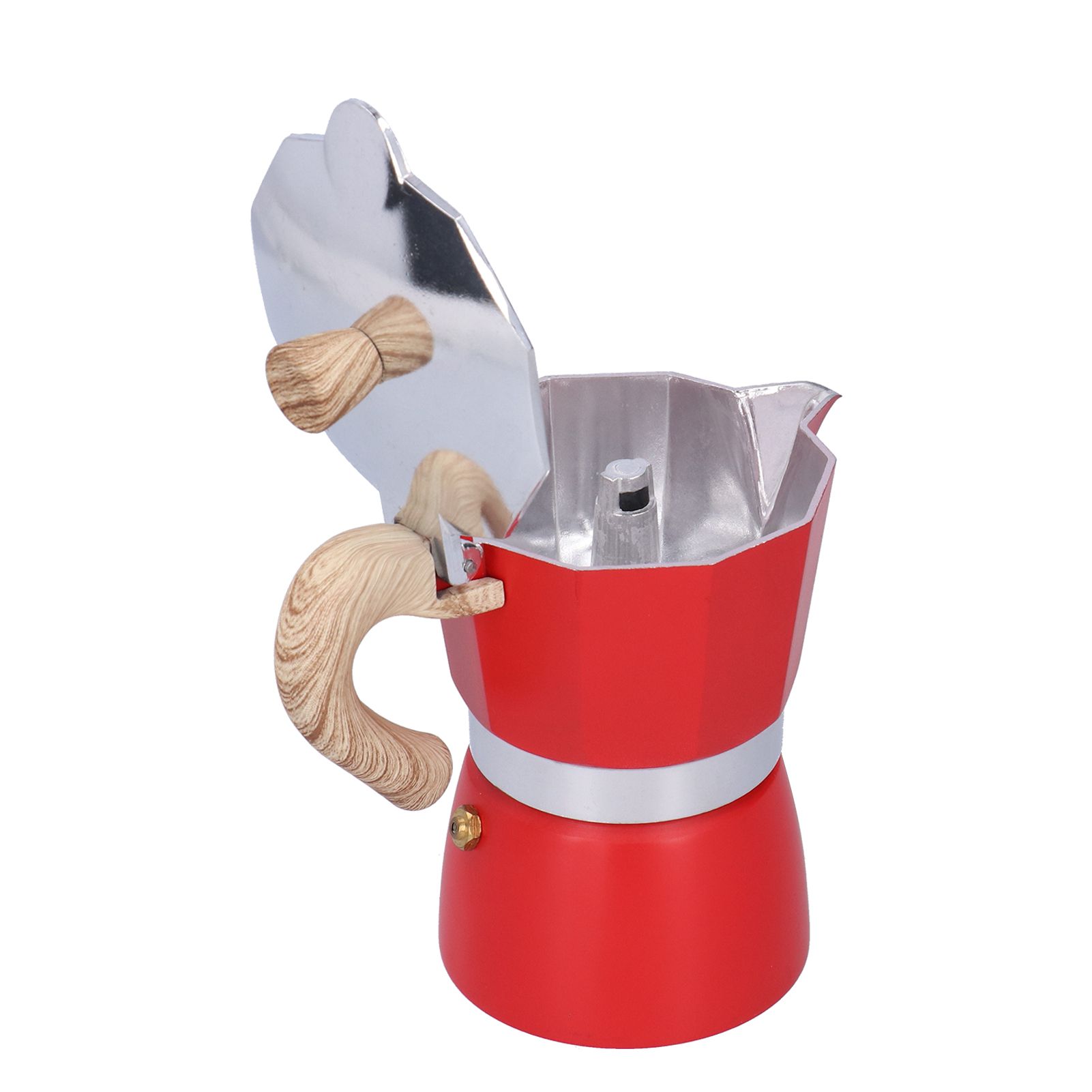 150ML Coffee Pot Stovetop Moka Maker Coffee Maker Kettle for Gas Stove Ethanol view 10