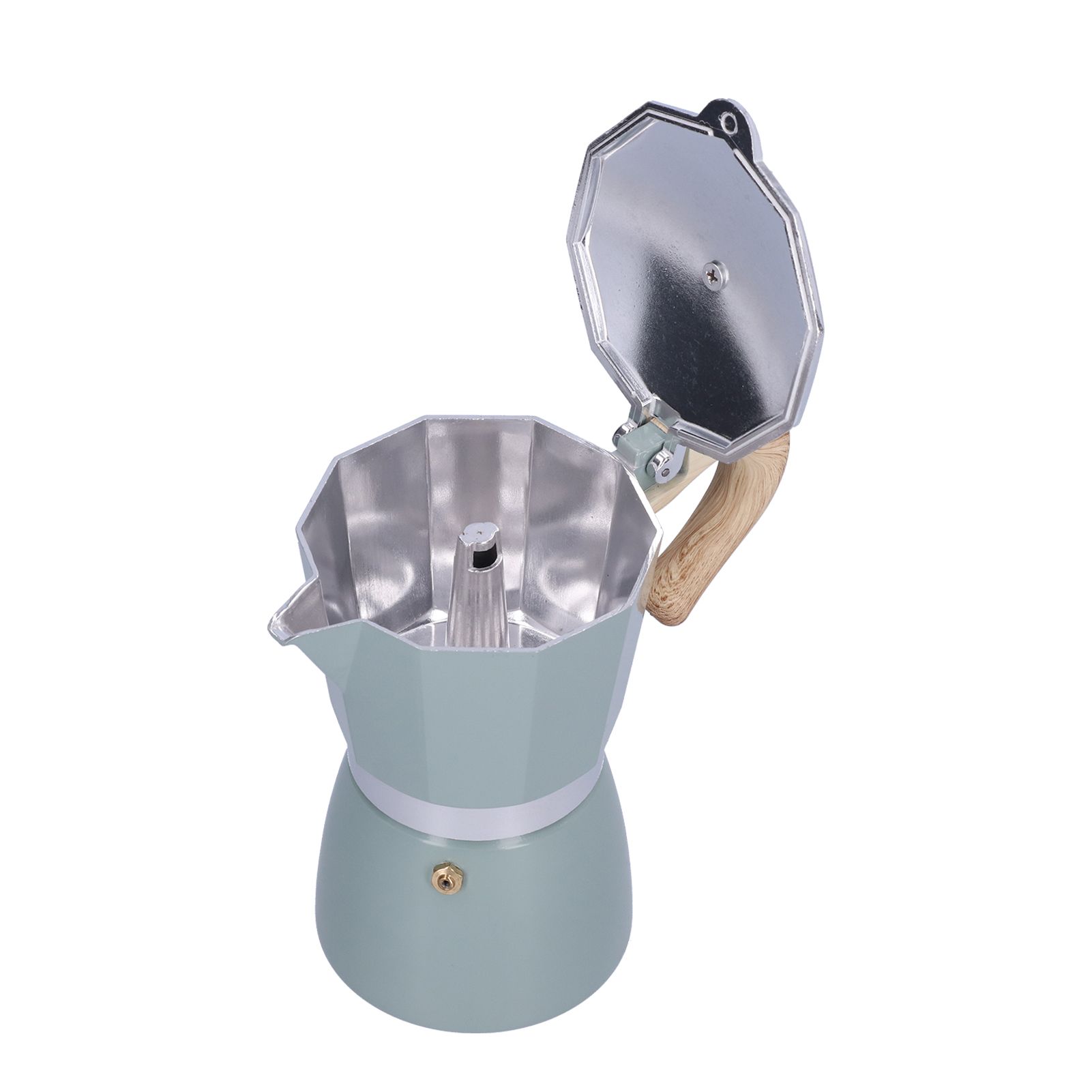 300ML Coffee Pot Moka Maker Coffee Kettle for Gas Stove Ethanol Stove