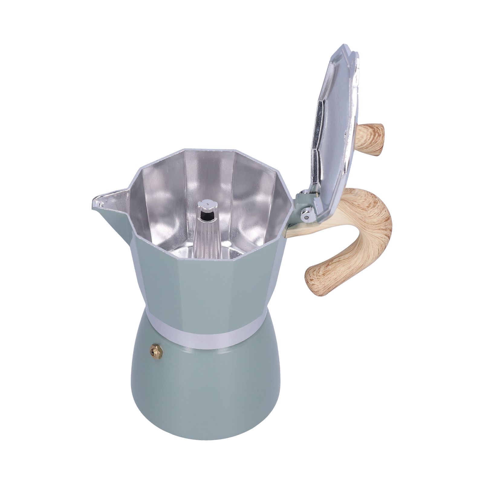 300ML Coffee Pot Moka Maker Coffee Kettle for Gas Stove Ethanol Stove view 3