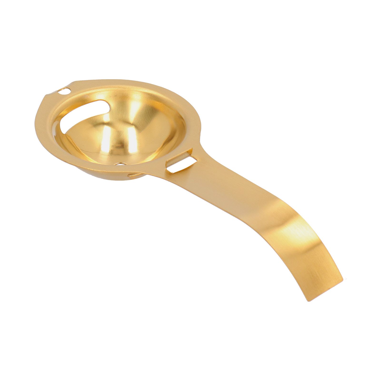 Egg Yolk White Separator Stainless Steel Egg Divider Strainer Filter with Long view 9