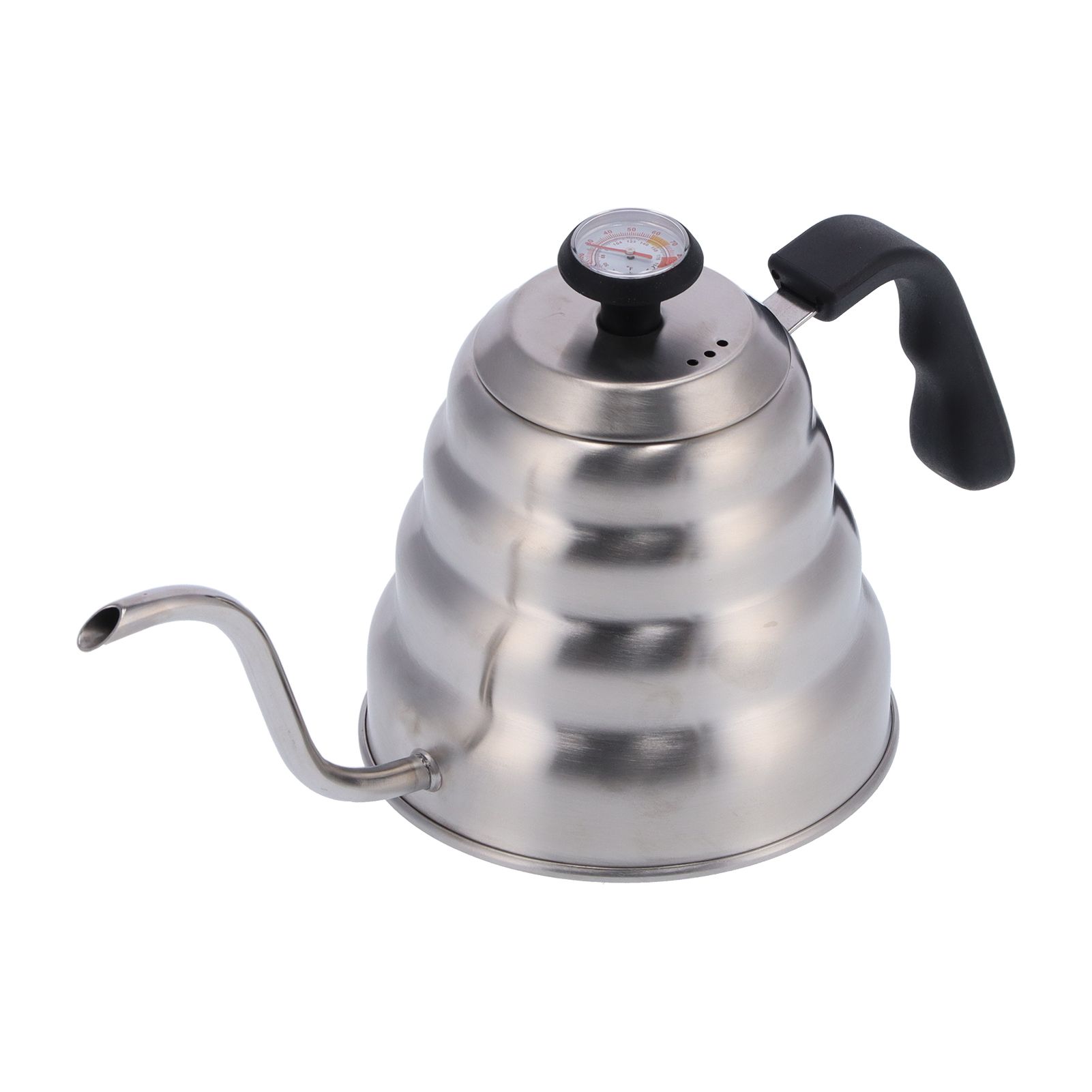 Coffee Pot 1200ML Stainless Steel Pot with Thermometer Gooseneck Hand Coffee view 2