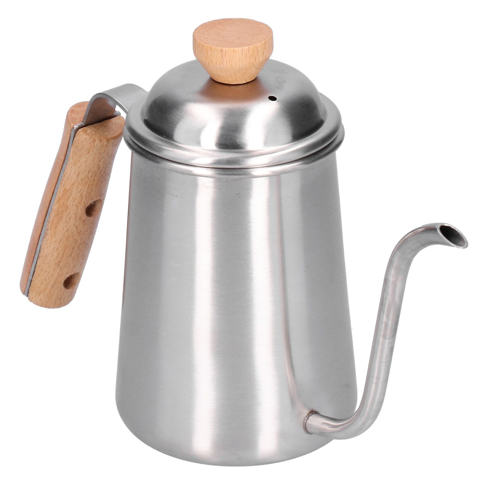 650ML Drip Coffee Pot Stainless Steel Long Gooseneck Spout Coffee Kettle with view 5