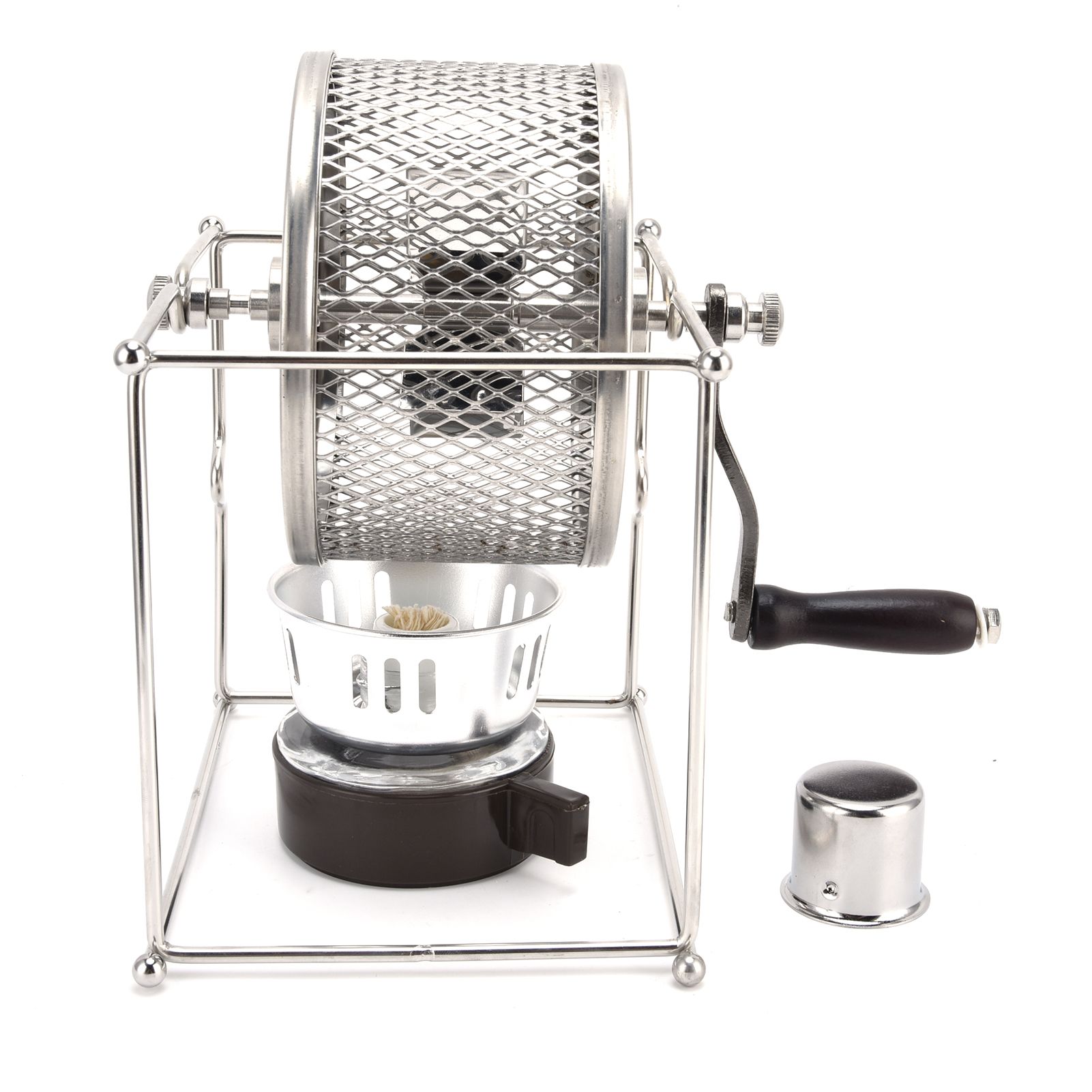 HandCranked Coffee Bean Roasting Machine Household Small Stainless Steel view 2