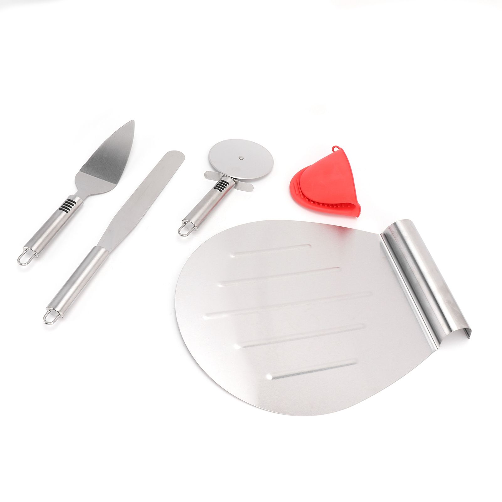 Pizza Spatula 5PCS Stainless Steel Blade Polishing Process Pizza Shovel Pizza view 2