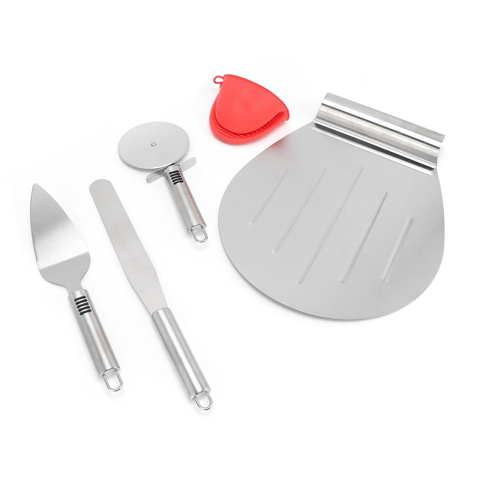 Pizza Spatula 5PCS Stainless Steel Blade Polishing Process Pizza Shovel Pizza view 3