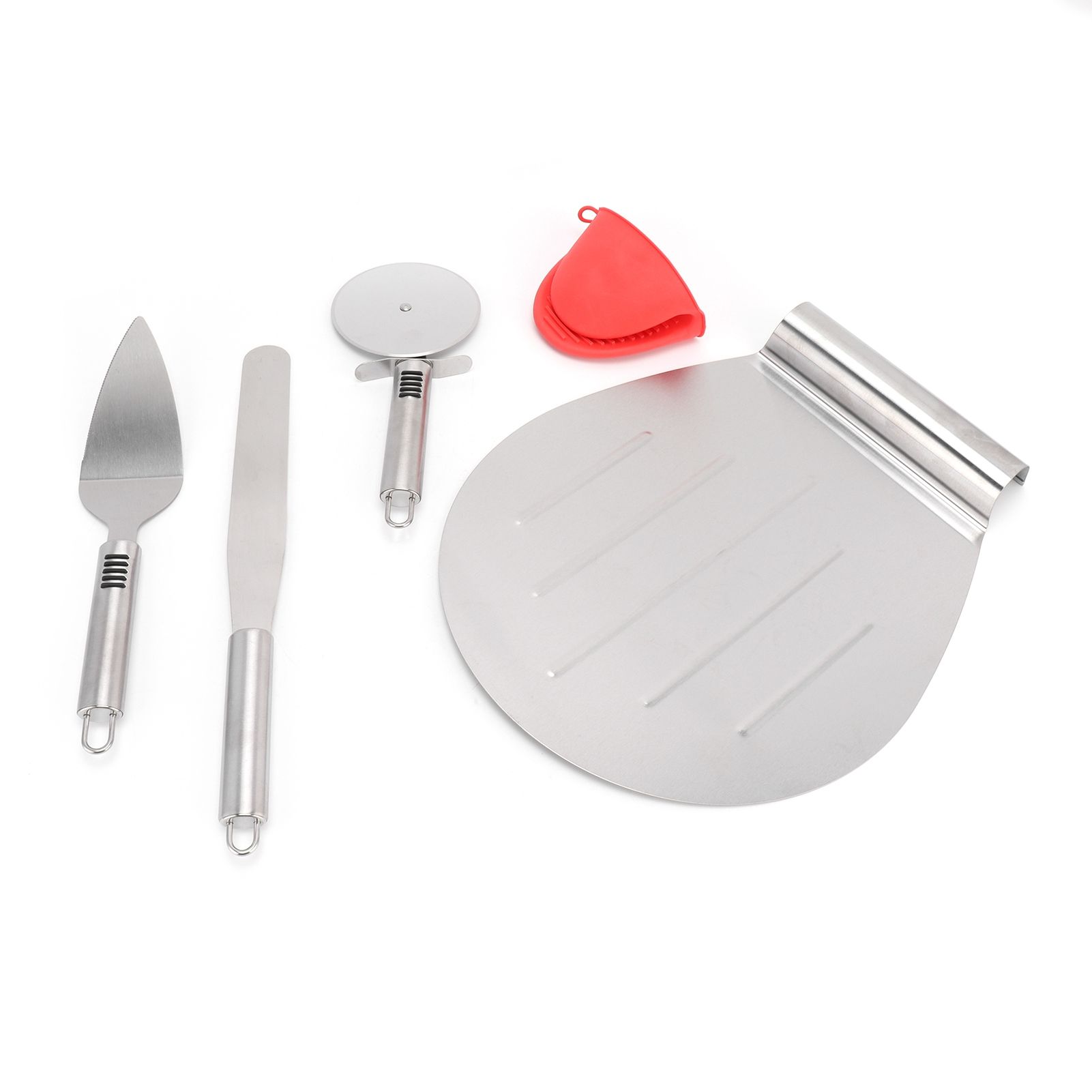 Pizza Spatula 5PCS Stainless Steel Blade Polishing Process Pizza Shovel Pizza view 4