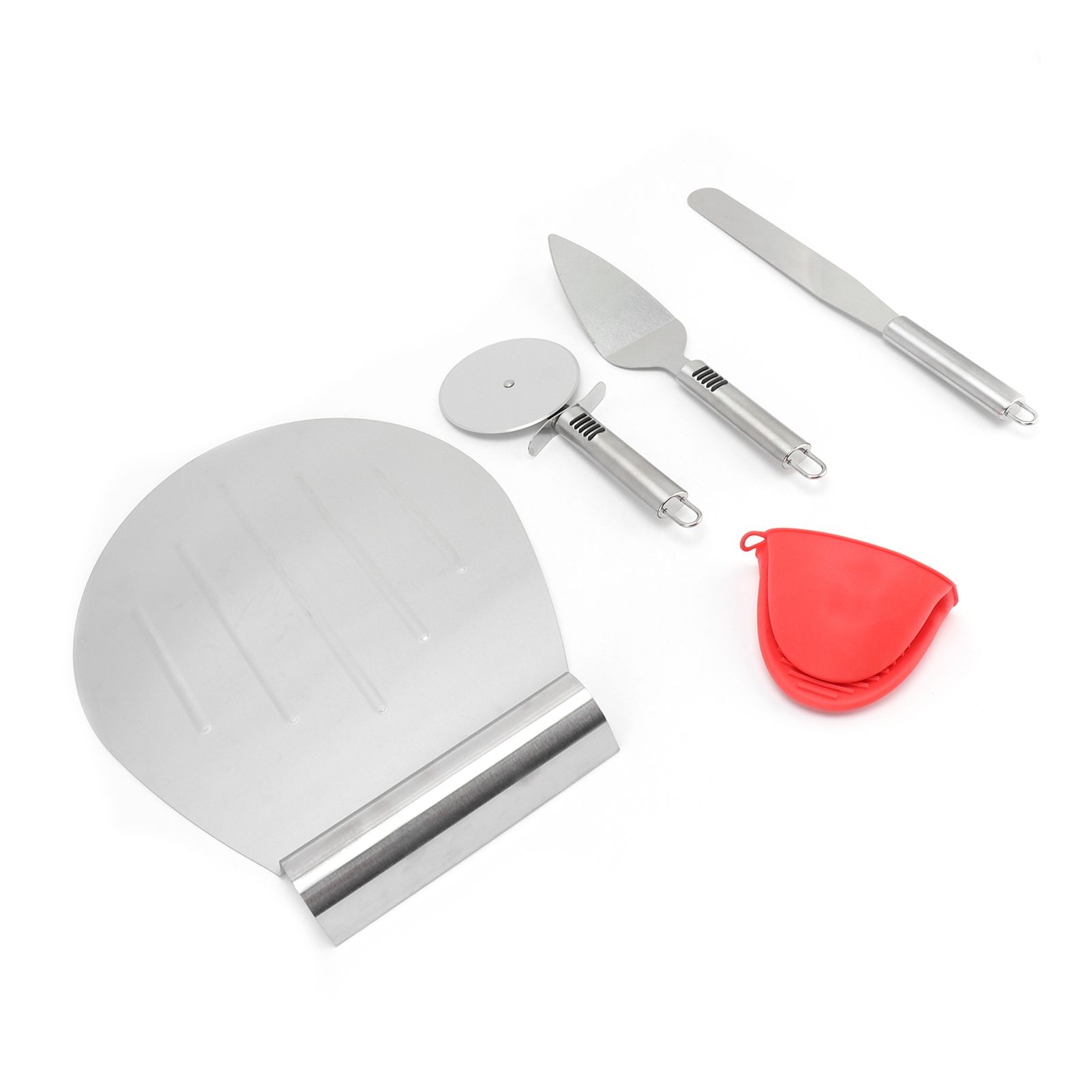 Pizza Spatula 5PCS Stainless Steel Blade Polishing Process Pizza Shovel Pizza view 8