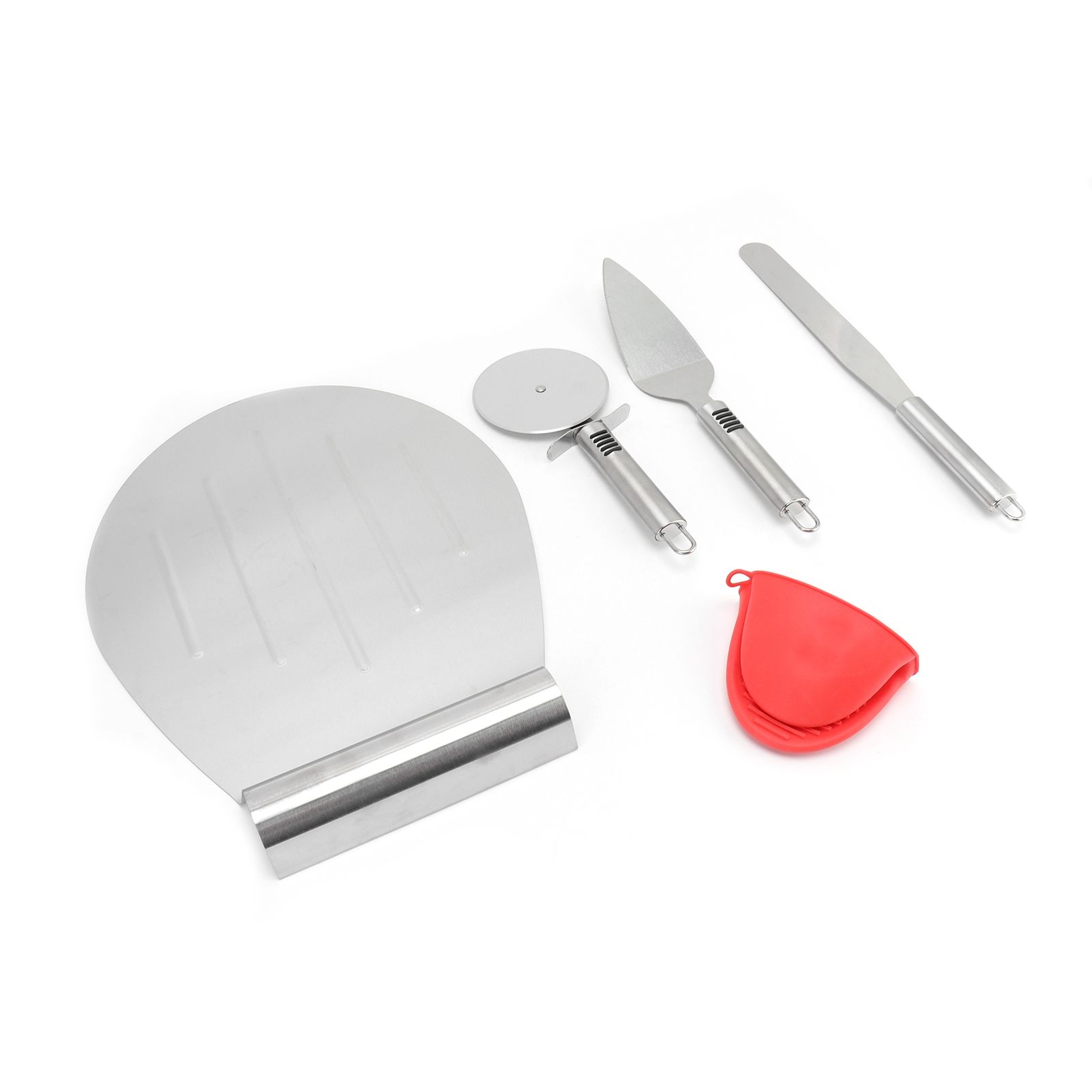 Pizza Spatula 5PCS Stainless Steel Blade Polishing Process Pizza Shovel Pizza view 9