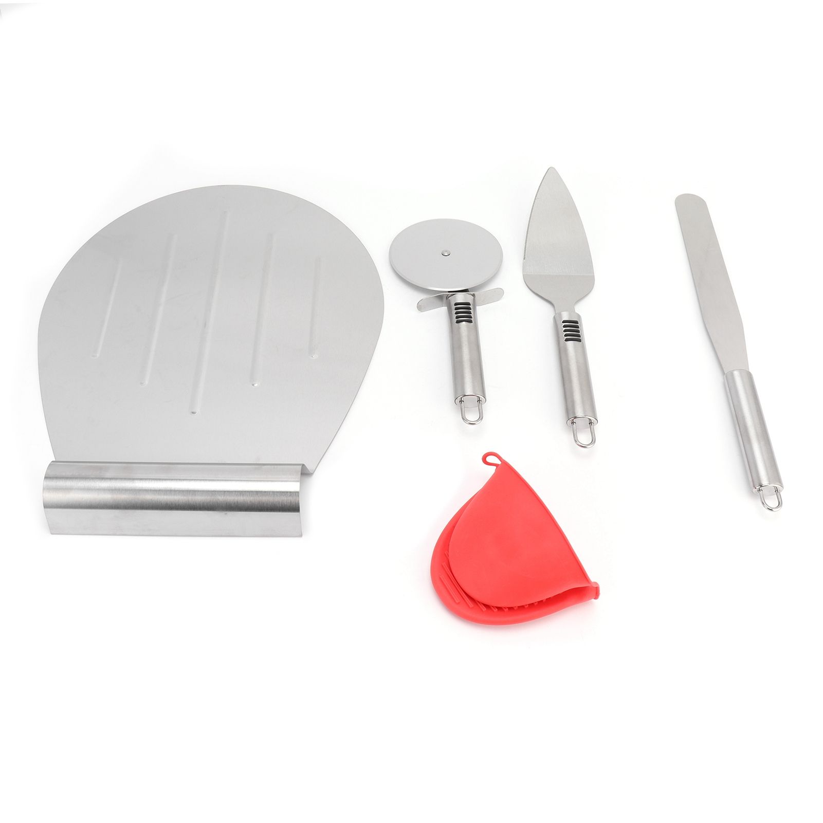 Pizza Spatula 5PCS Stainless Steel Blade Polishing Process Pizza Shovel Pizza view 10