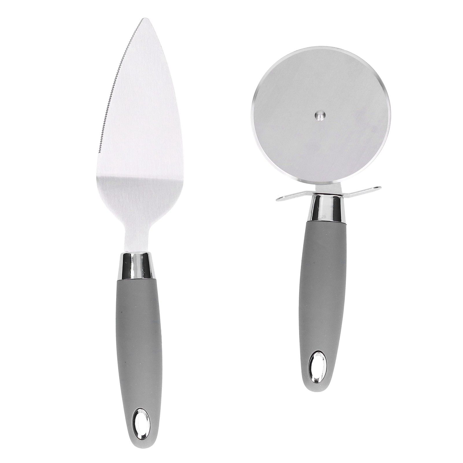 Pizza Tool Kits Pizza Cutter Wheel And Shovel Stainless Steel Pizza Slicers view 2