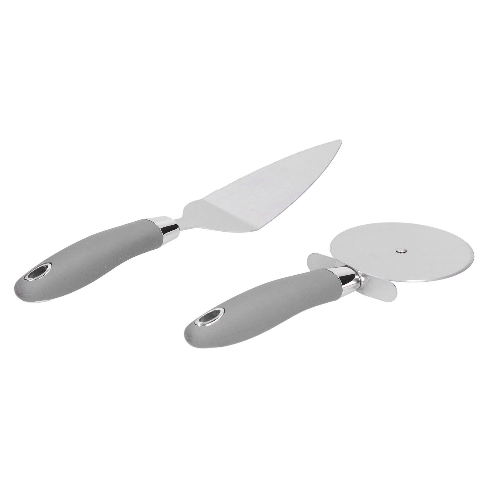 Pizza Tool Kits Pizza Cutter Wheel And Shovel Stainless Steel Pizza Slicers view 3