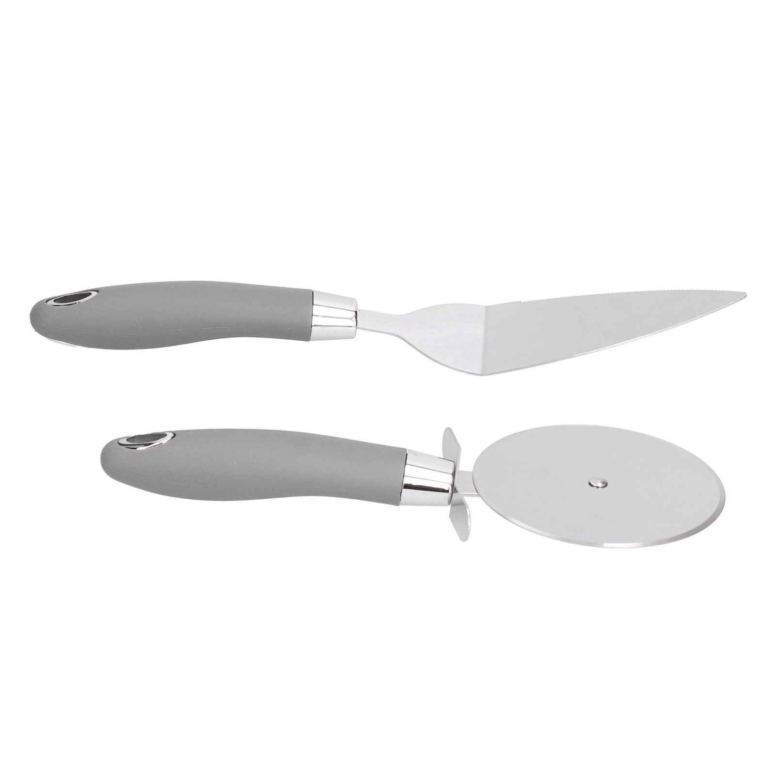 Pizza Tool Kits Pizza Cutter Wheel And Shovel Stainless Steel Pizza Slicers view 4