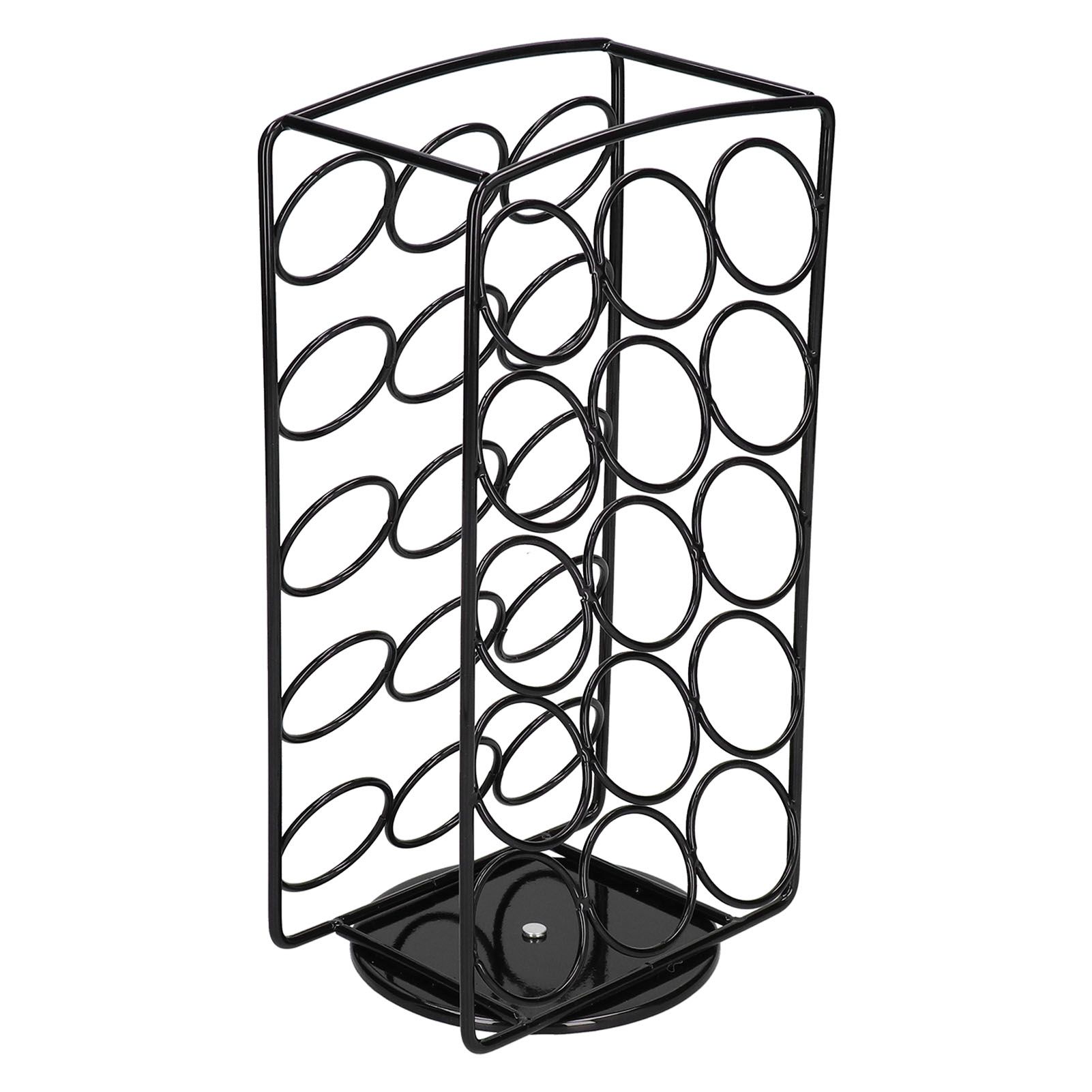 360 Degree Rotating Coffee Capsule Rack Stand Storage Organizer Holding 30Pcs view 7