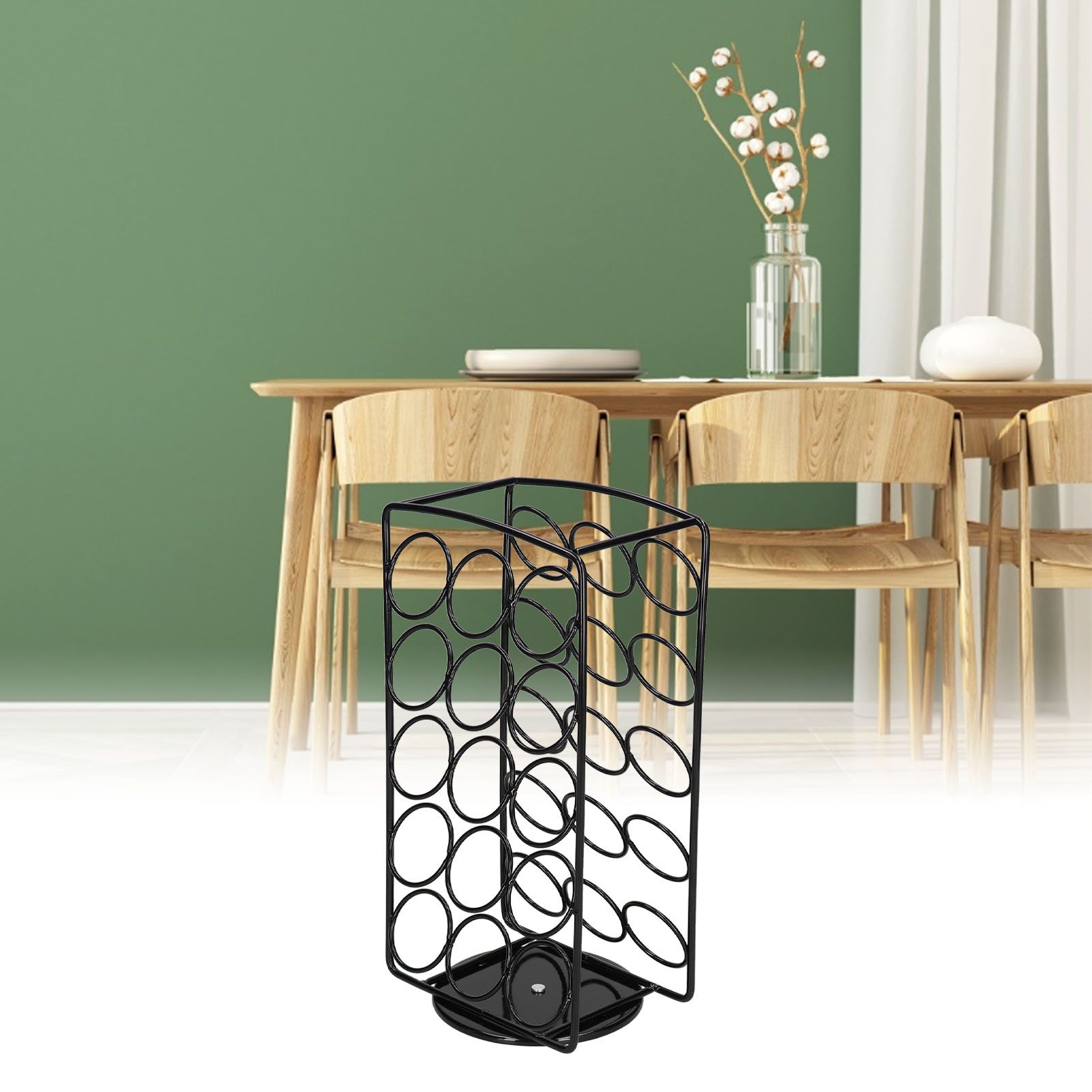 360 Degree Rotating Coffee Capsule Rack Stand Storage Organizer Holding 30Pcs view 12