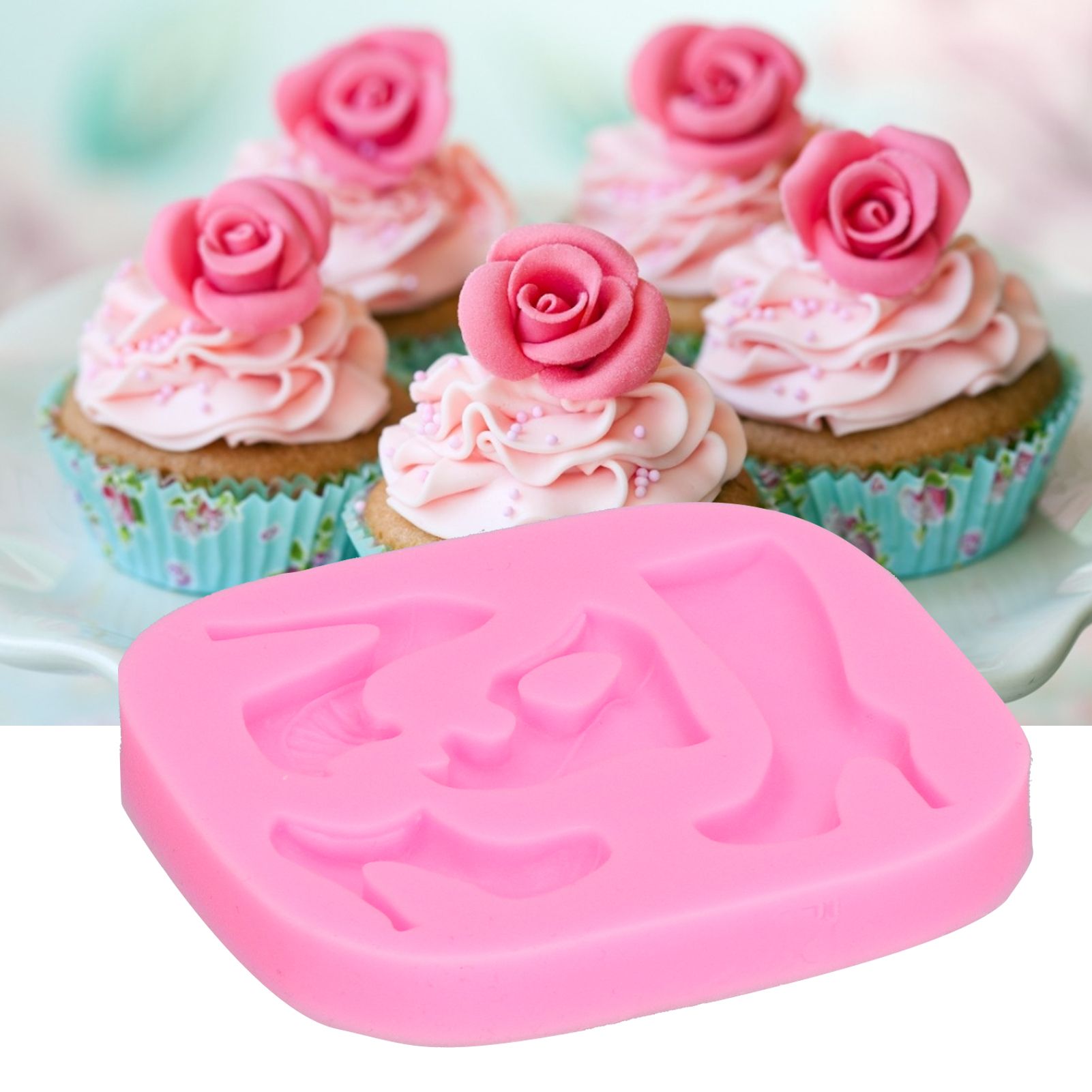 Silicone Mold High Heels Patterned Mold Food Grade Silicone Mold DIY Baking view 12