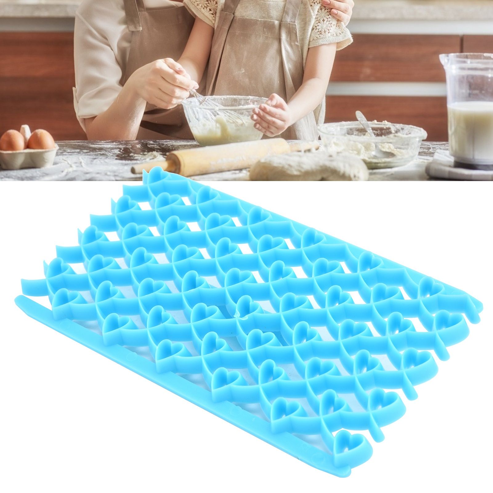 Plastic DIY Baking Mold Cookies Biscuits Cutter Fondant Embosser Cake view 11