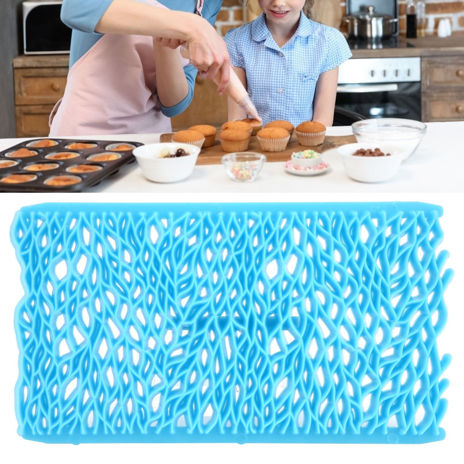 Plastic DIY Baking Mold Cookies Biscuits Cutter Fondant Embosser Cake view 11