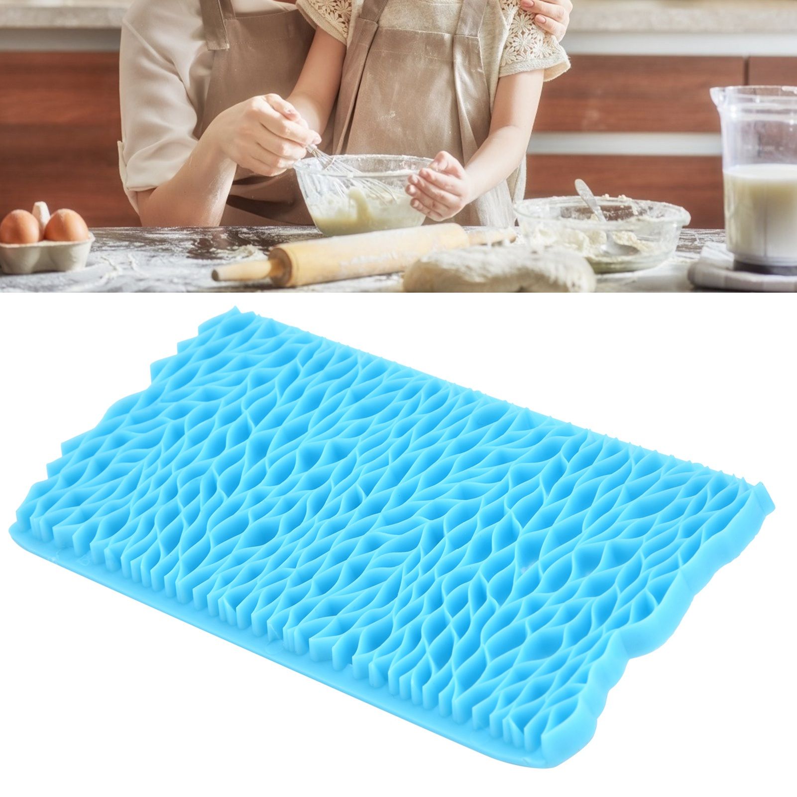 Plastic DIY Baking Mold Cookies Biscuits Cutter Fondant Embosser Cake view 12