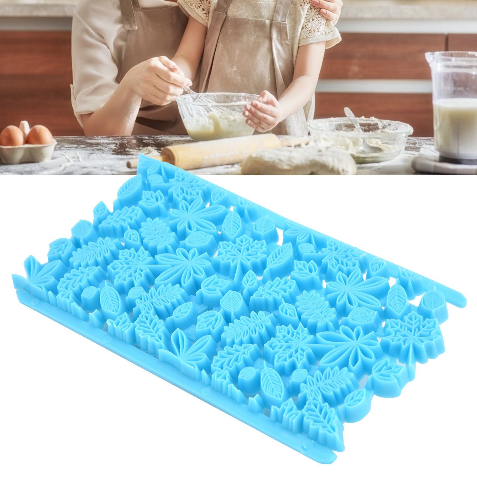 Plastic DIY Baking Mold Cookies Biscuits Cutter Fondant Embosser Cake view 11