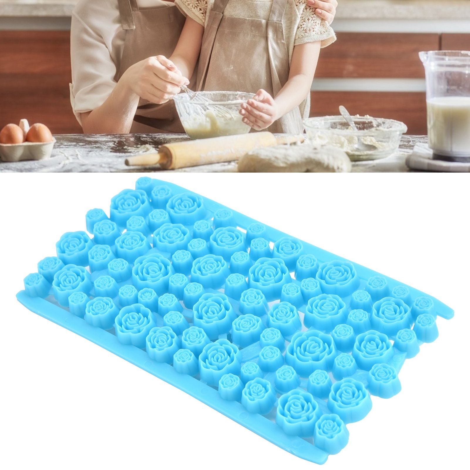Plastic DIY Baking Mold Cookies Biscuits Cutter Fondant Embosser Cake view 11