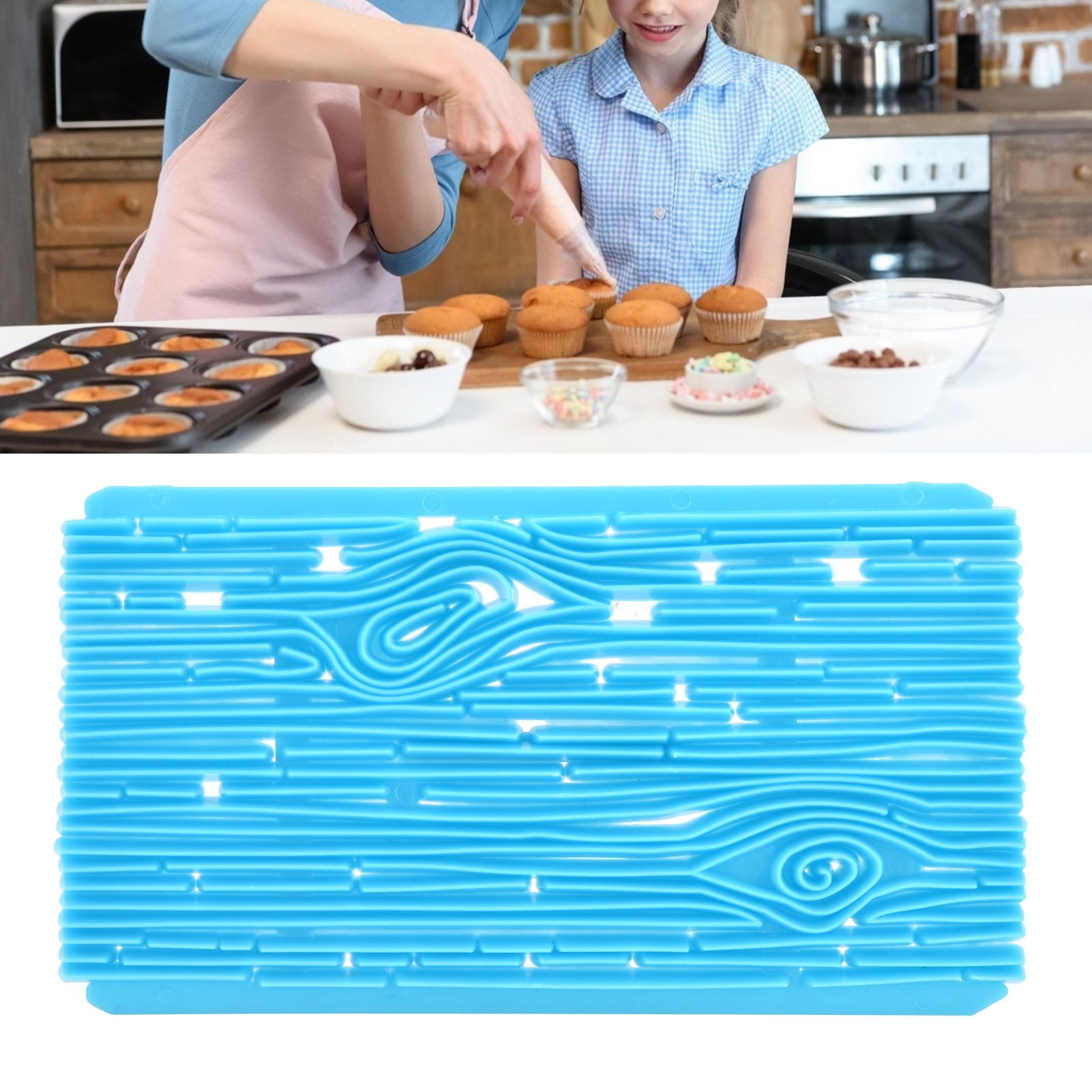 Plastic DIY Baking Mold Cookies Biscuits Cutter Fondant Embosser Cake view 11