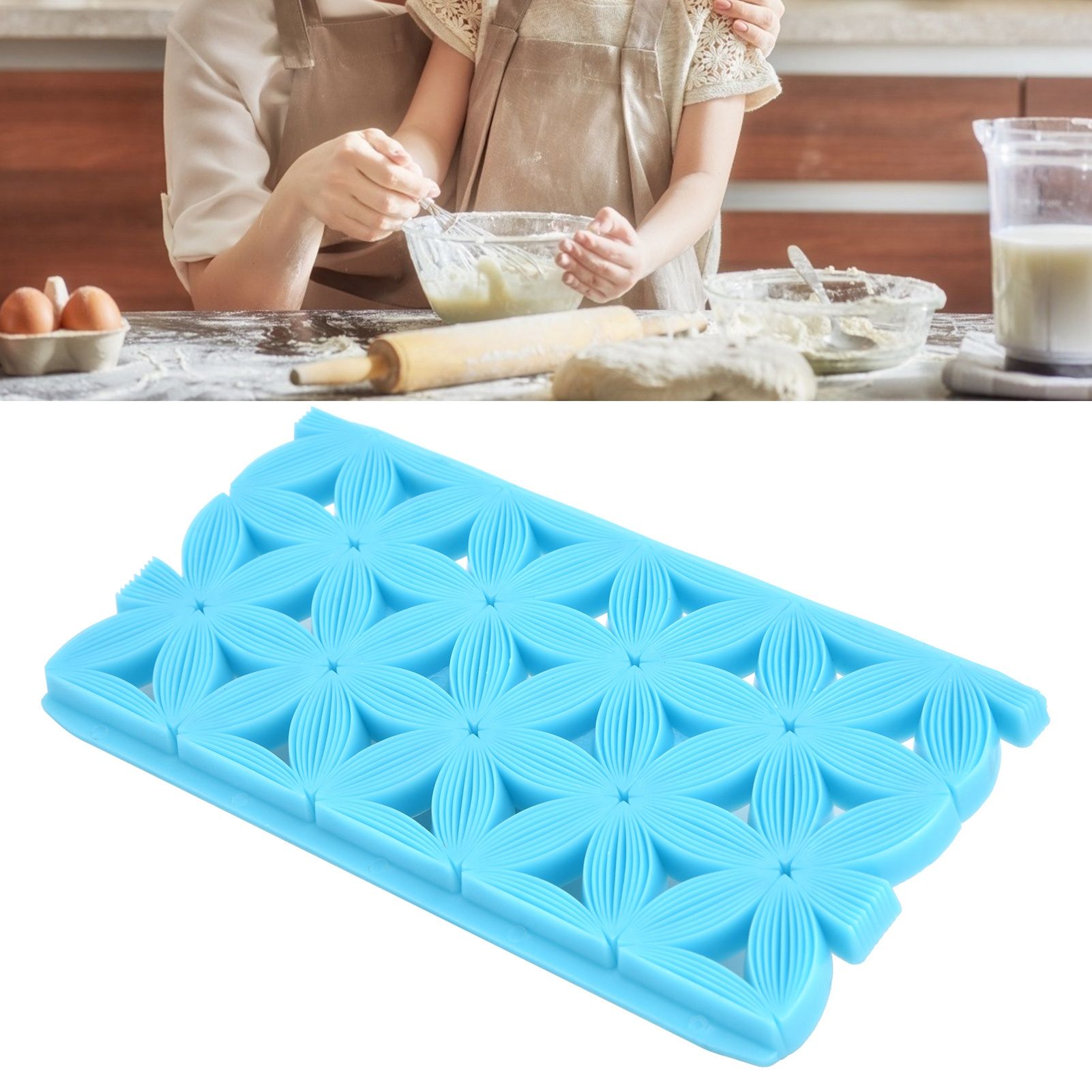 Plastic DIY Baking Mold Cookies Biscuits Cutter Fondant Embosser Cake view 12