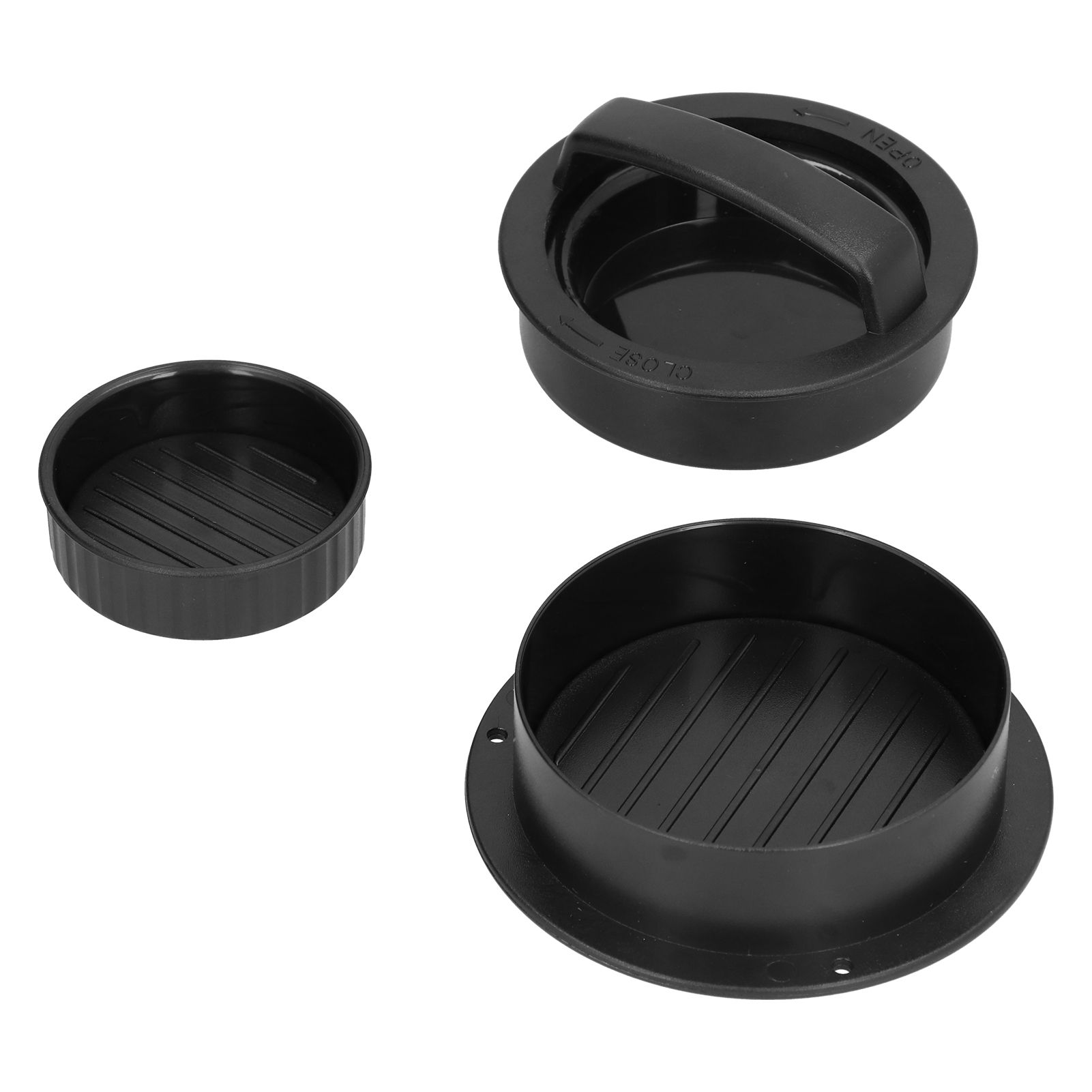Hamburger Press Non Stick Round Patty Making Mold Cookware BBQ Kitchen view 6