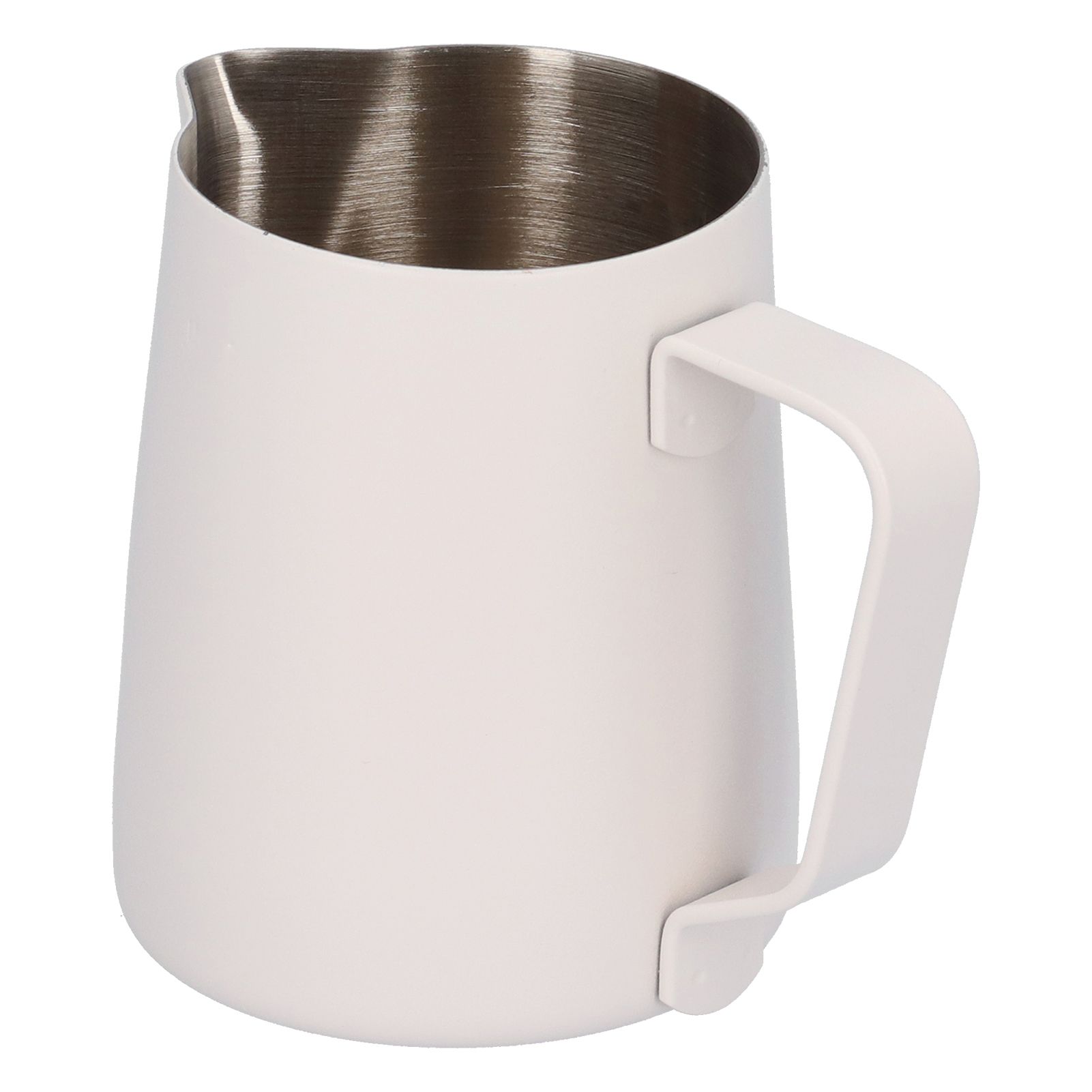 Stainless Steel Frothing Pitcher Milk Frothing Cup with Measurement Scales for view 6