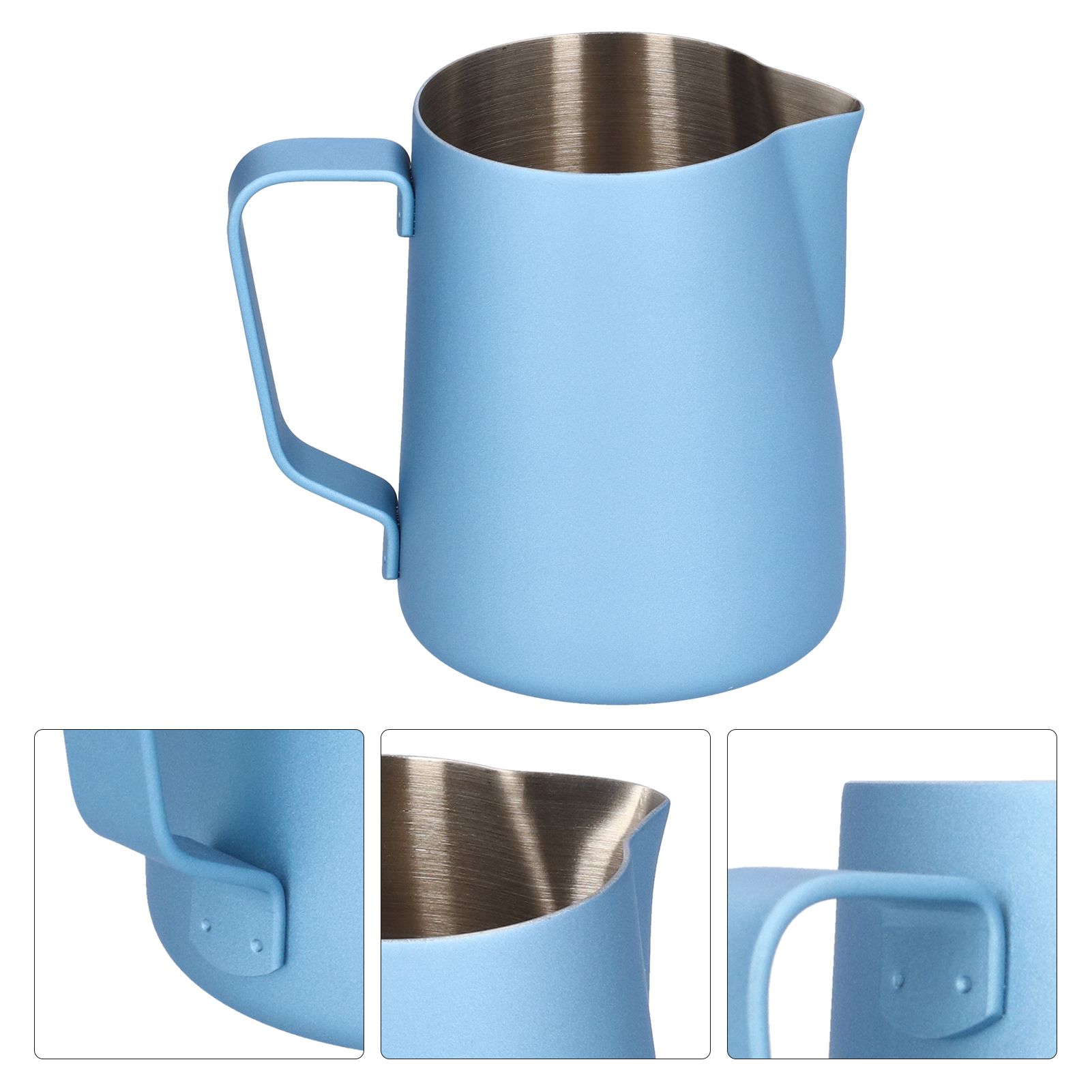 304 Stainless Steel Frothing Pitcher Coffee Milk Frothing Jug with Eagle view 8