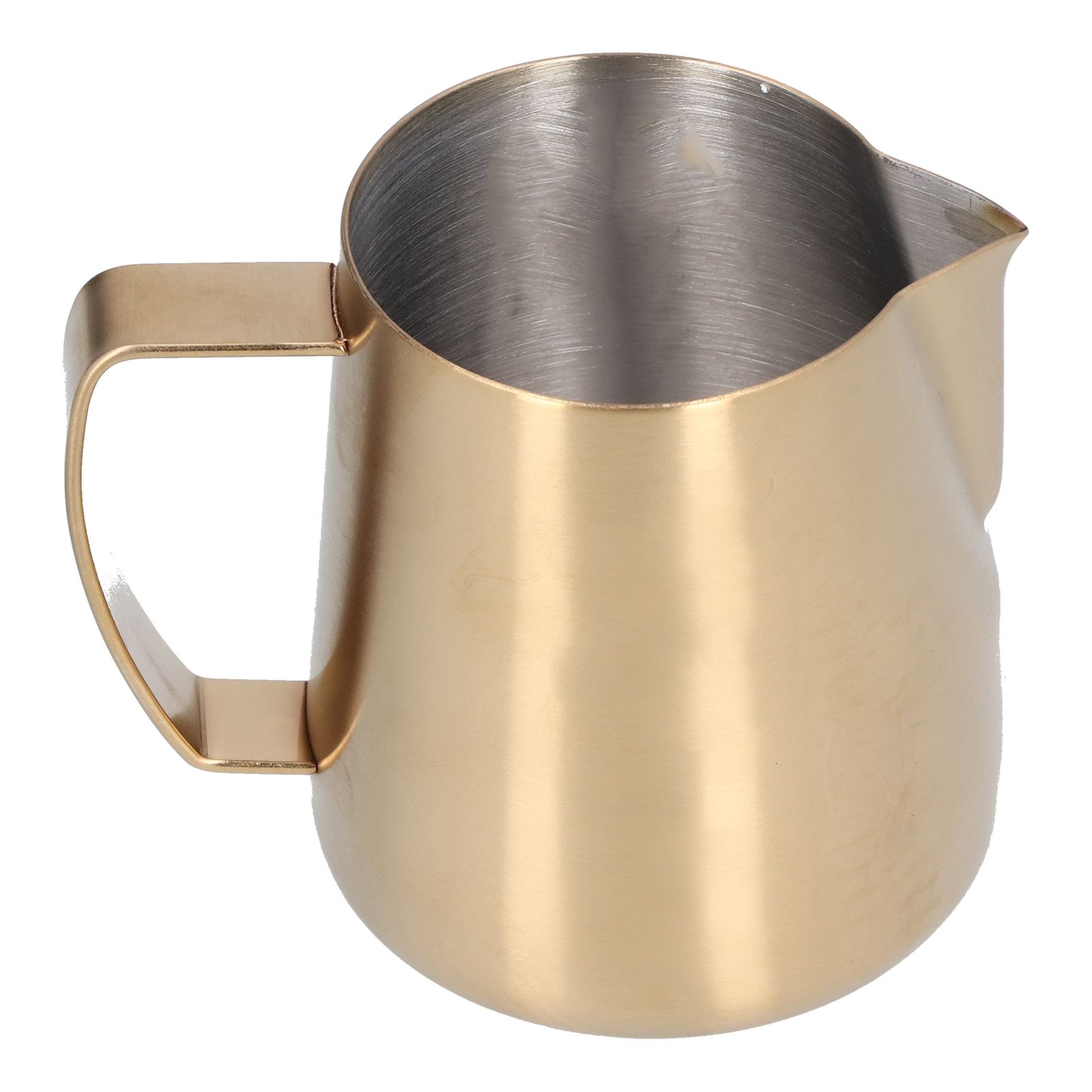 Stainless Steel Frothing Pitcher Mocha Milk Frothing Cup with Swan Pattern for view 3