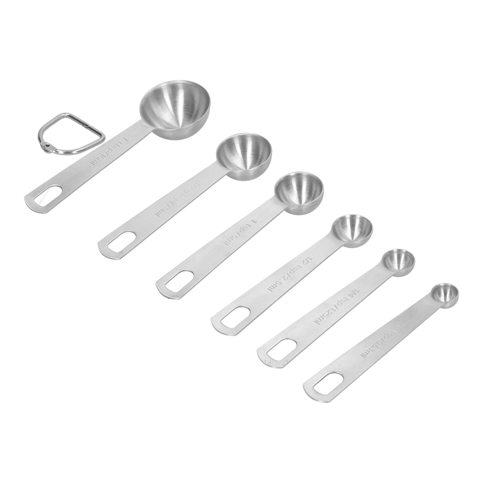 Stainless Steel Measuring Spoon with Scale Seasoning Spoon Set Baking Tool for view 5