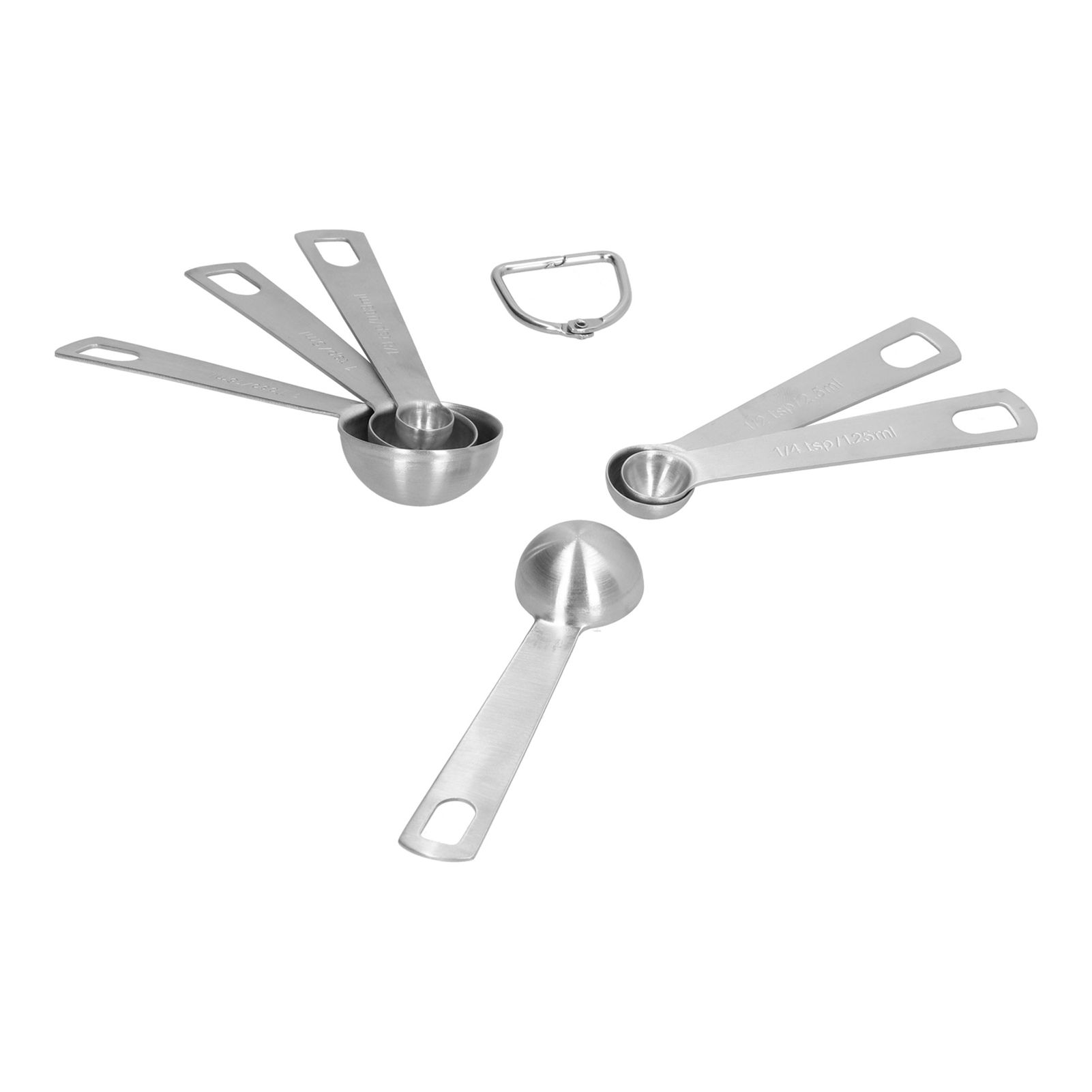 Stainless Steel Measuring Spoon with Scale Seasoning Spoon Set Baking Tool for view 6