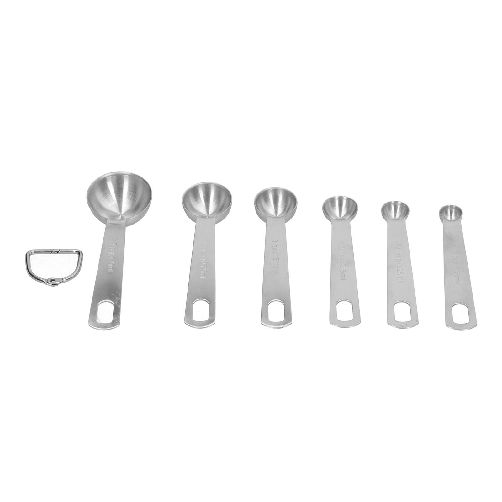 Stainless Steel Measuring Spoon with Scale Seasoning Spoon Set Baking Tool for view 7