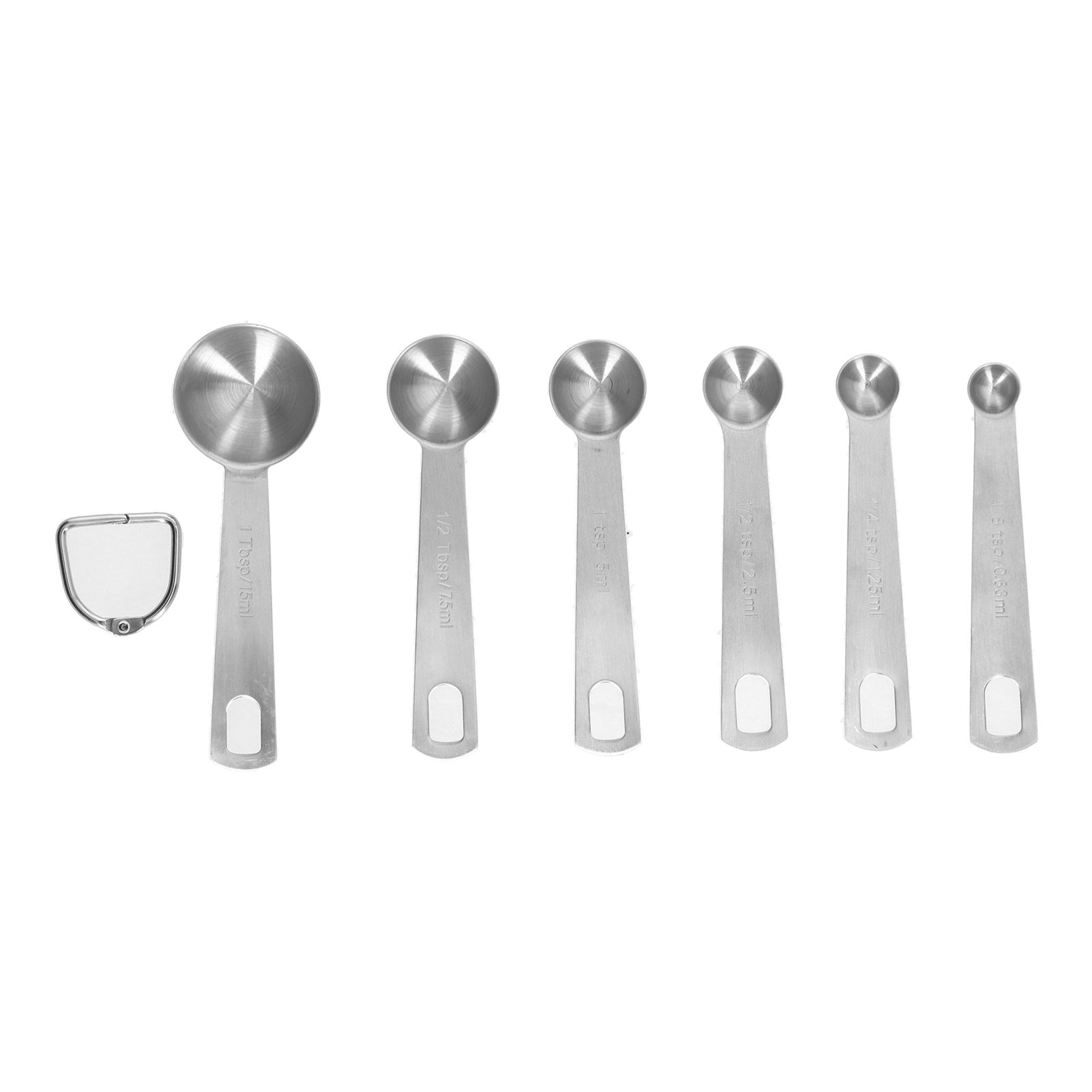 Stainless Steel Measuring Spoon with Scale Seasoning Spoon Set Baking Tool for view 10