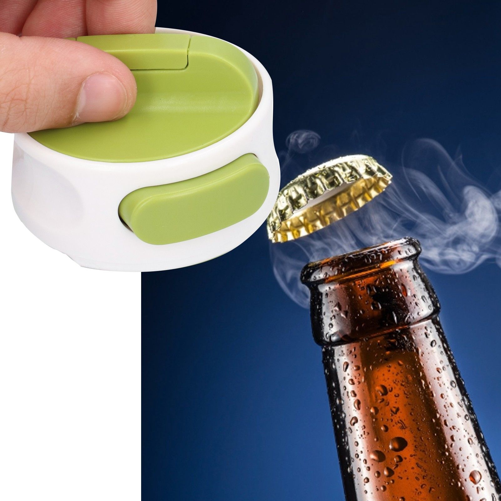 Manual Can Opener ABS and Stainless Steel Portable Compact Bottle Opener for view 12