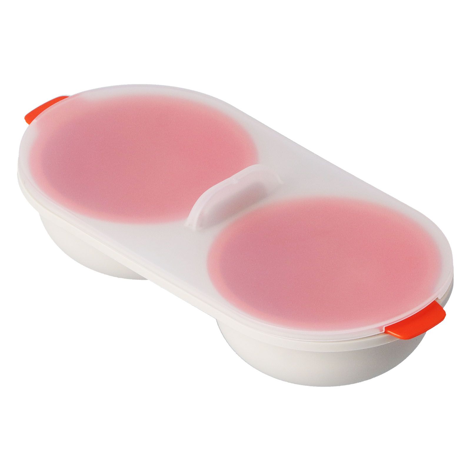Microwave Egg Cooker Food Grade PP Removable Drain Basket Egg Cooker for view 4