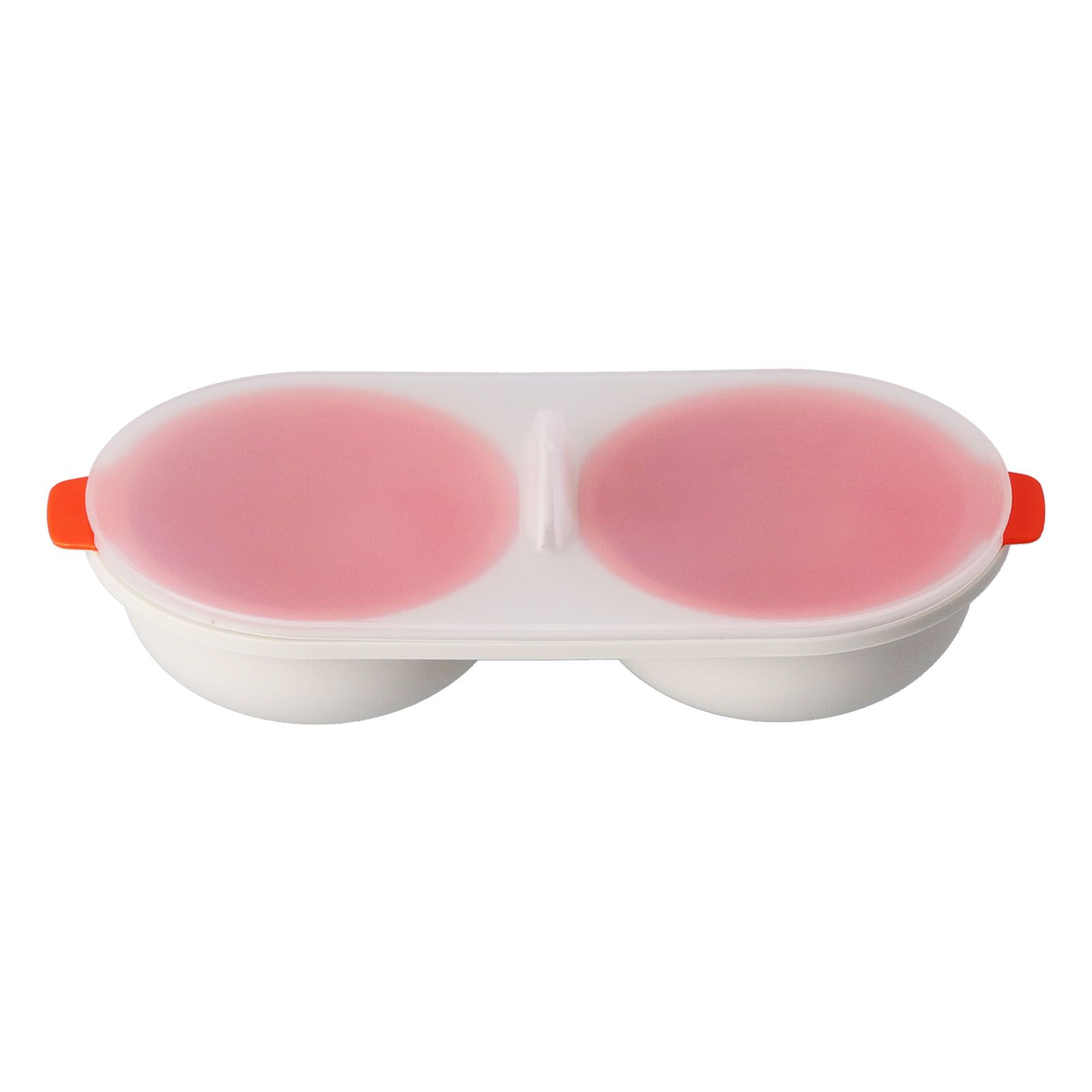 Microwave Egg Cooker Food Grade PP Removable Drain Basket Egg Cooker for view 6