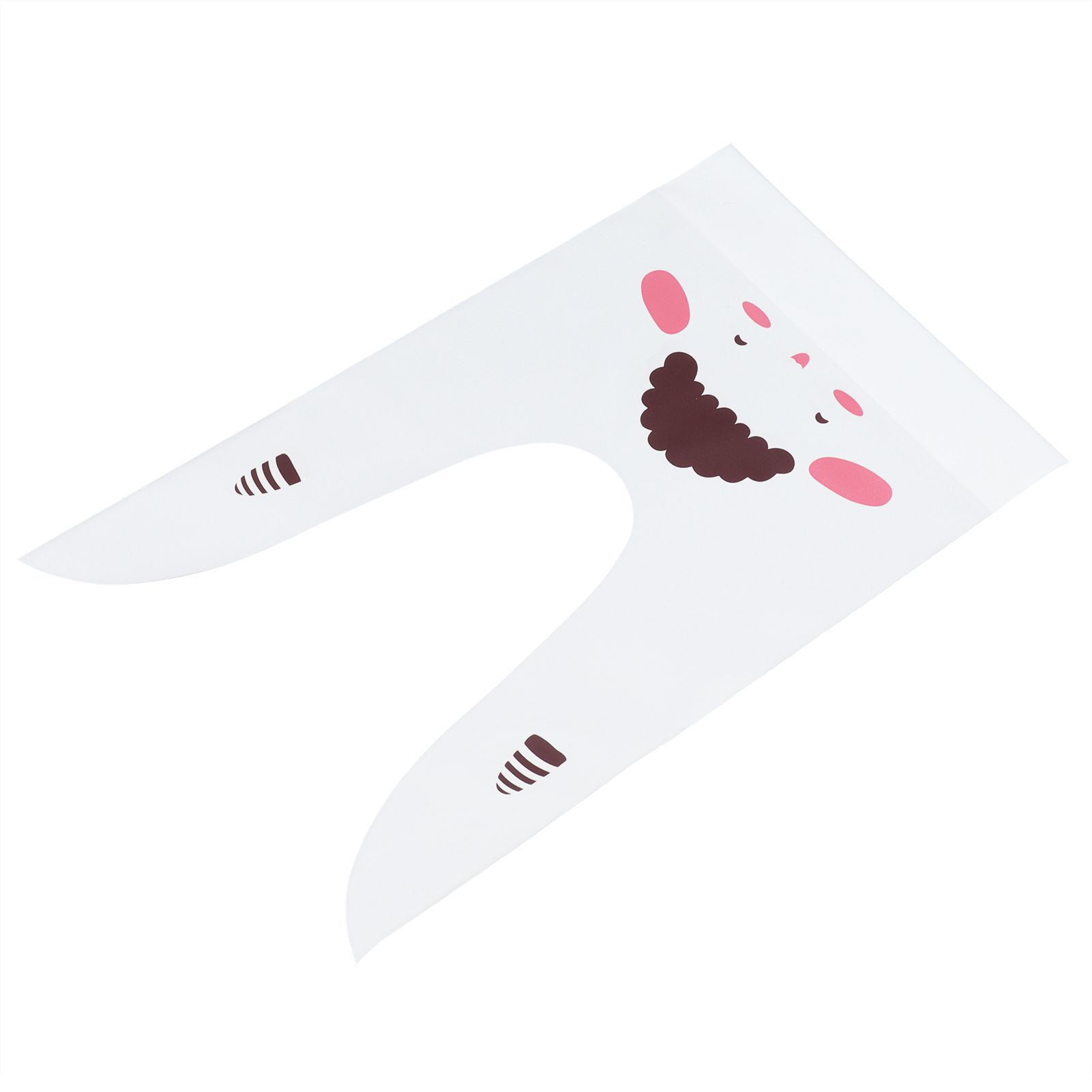 10Pcs Baking Bag DIY Long Ear Sweet Candies Cranberry Cookies Packing Bag for view 6