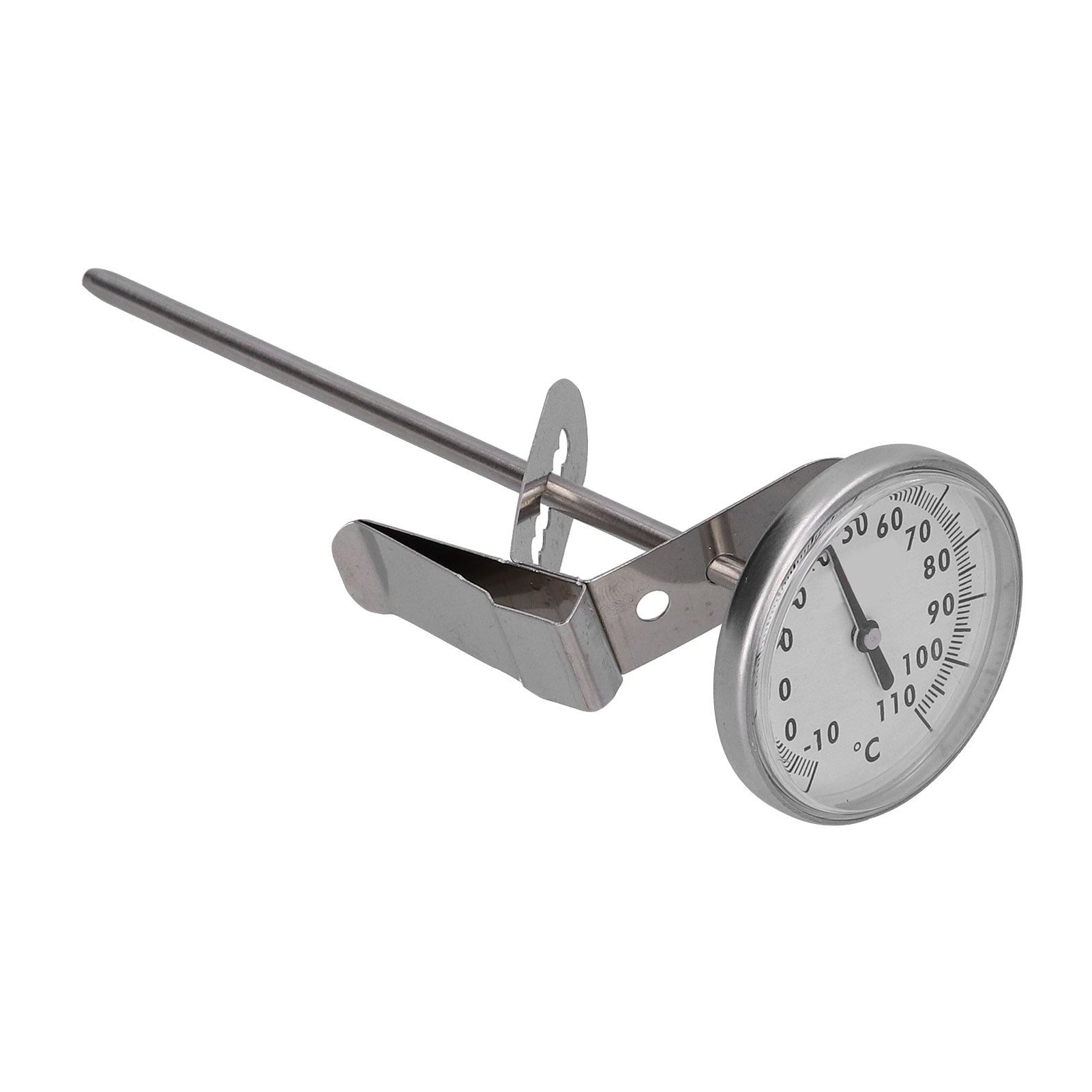 Coffee Thermometer Stainless Steel Food Making Milk Thermometer for Kitchen
